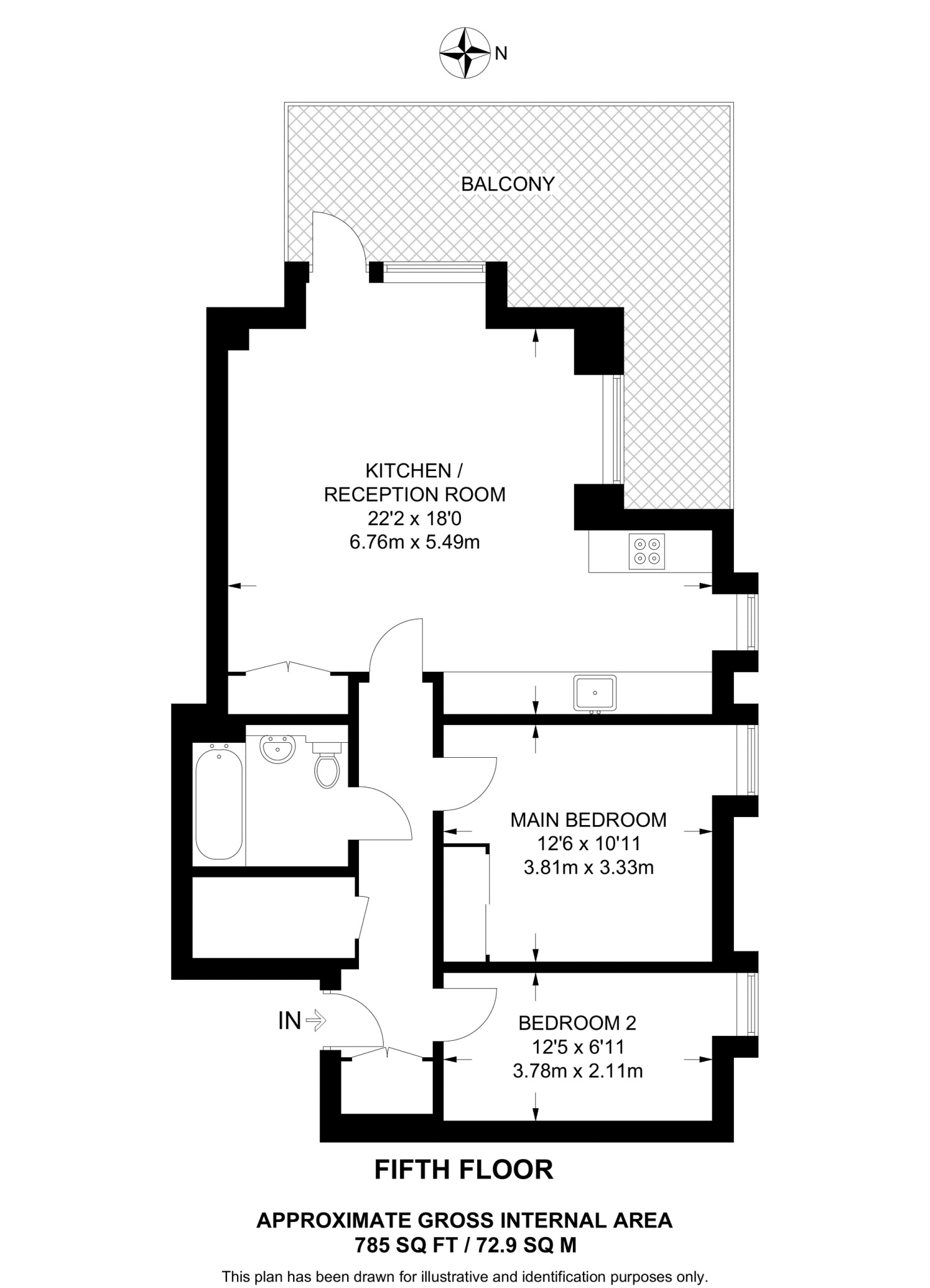 Shillibeer Court, Greenwich, LONDON, SE10 floorplan