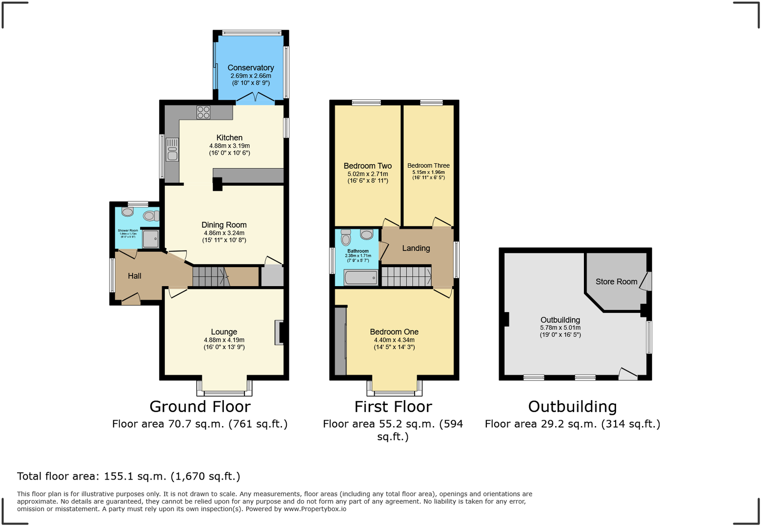 Barnes Crescent, Bournemouth, BH10 5AW floorplan