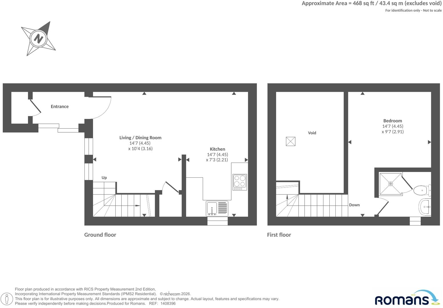 Beaconsfield Way, Earley, Reading floorplan