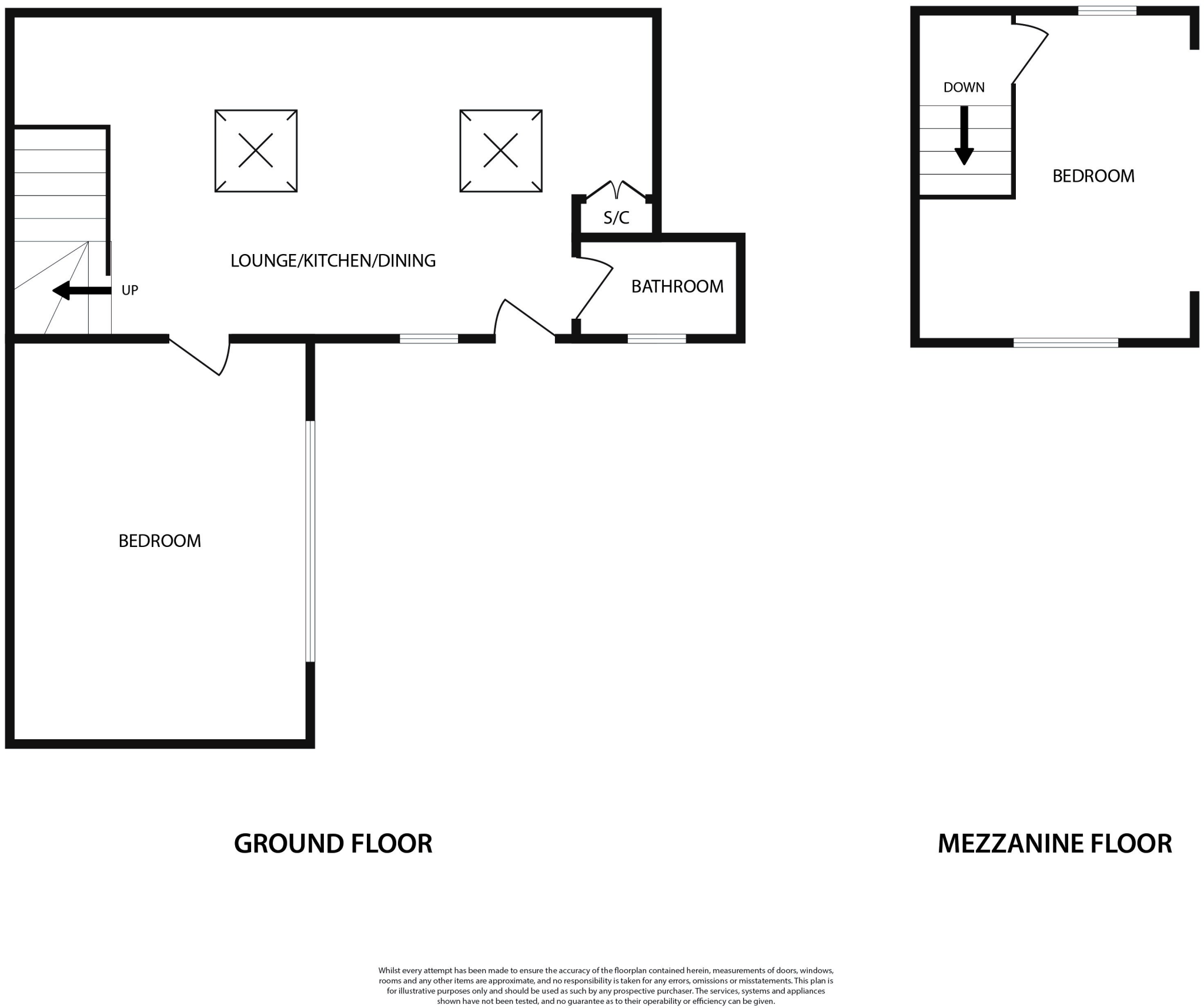 High Street, Langford floorplan