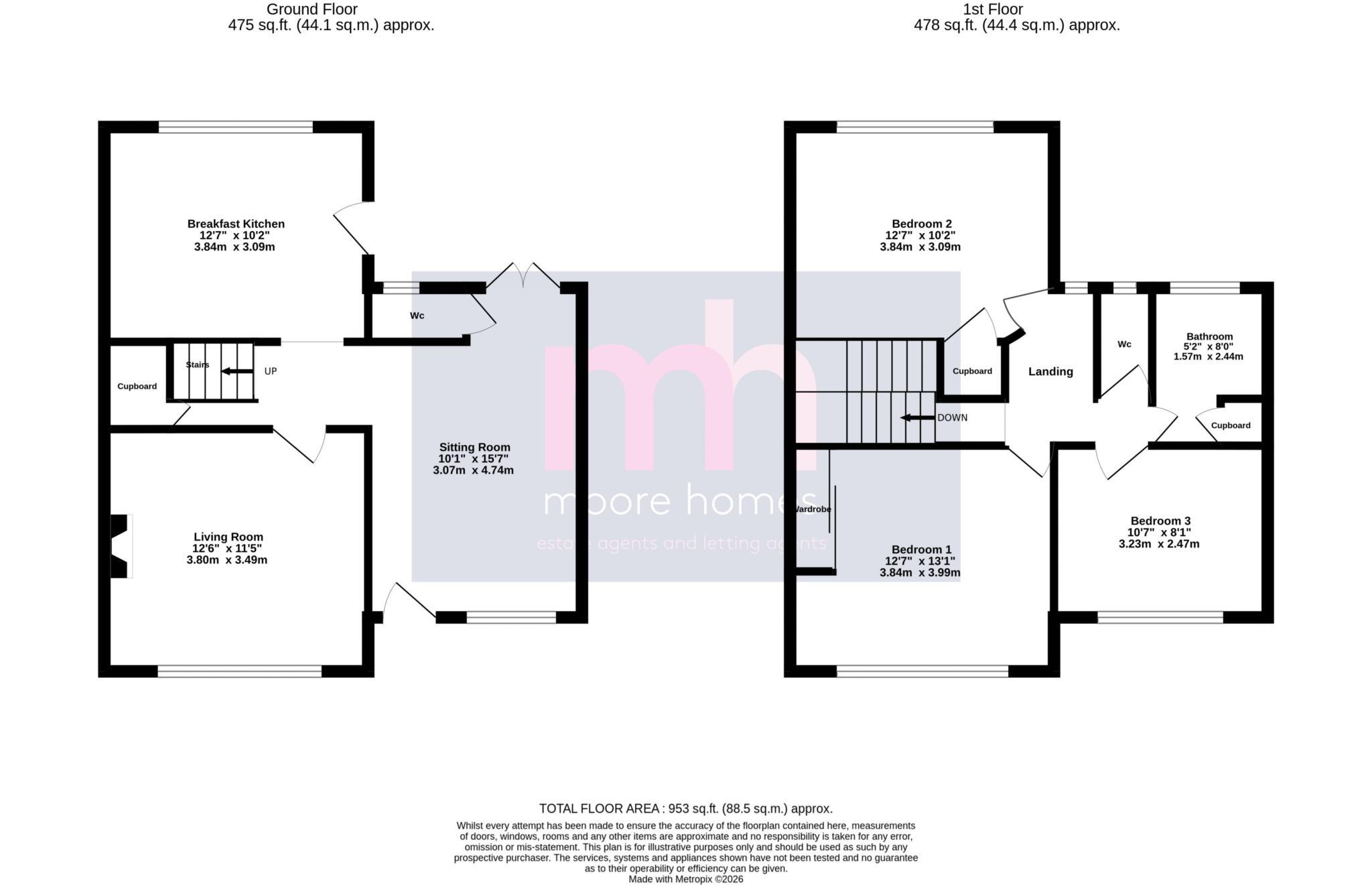 ZURICH GARDENS, Bramhall SK7 3HZ floorplan