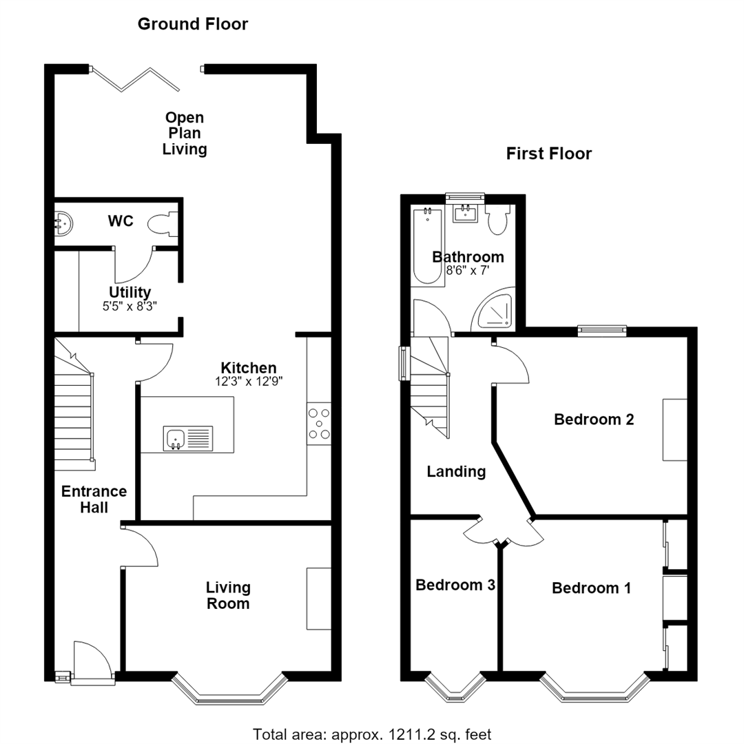 73 Copthorne Drive, Shrewsbury, SY3 8RX floorplan