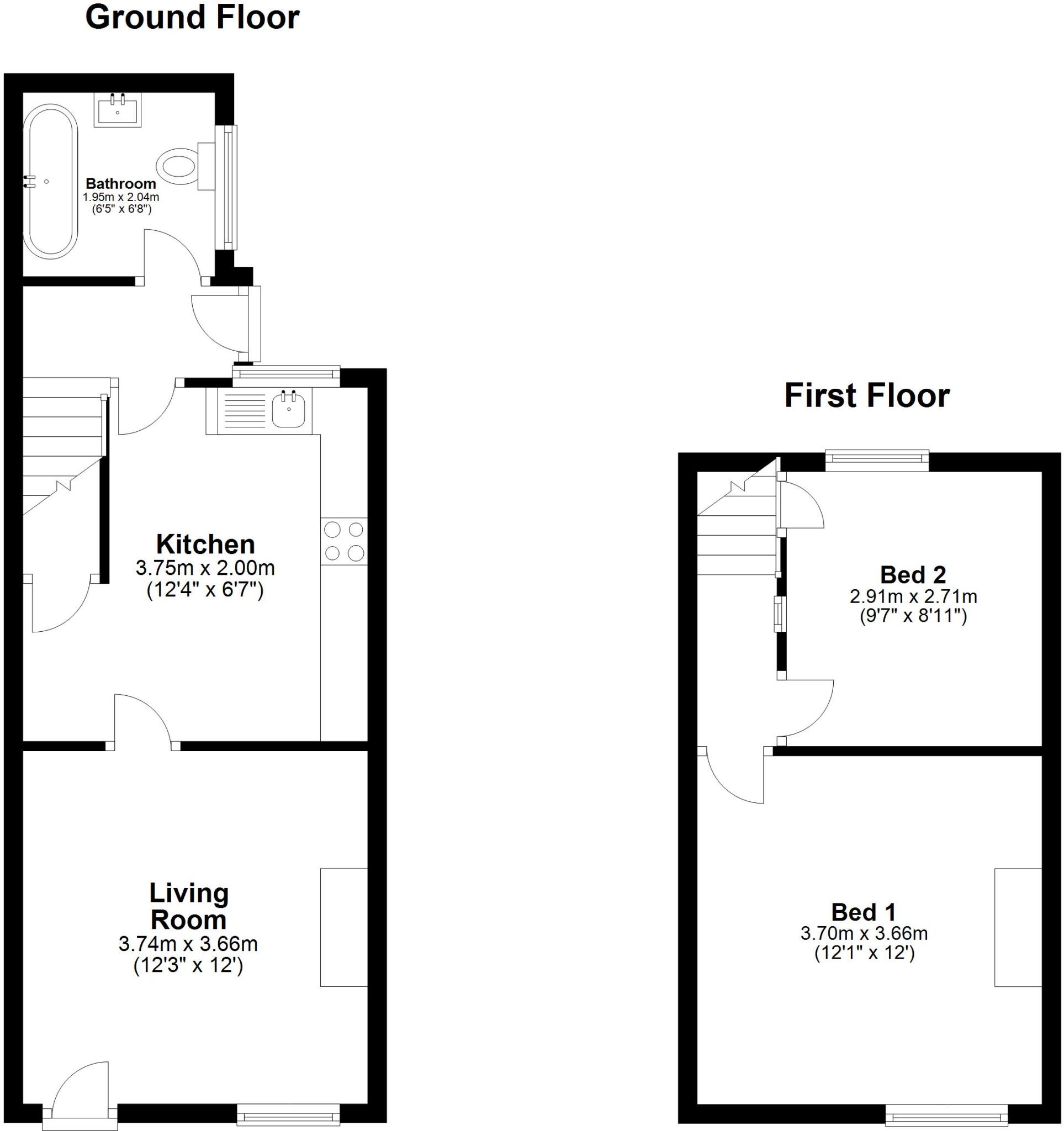 Walter Street, Chester floorplan