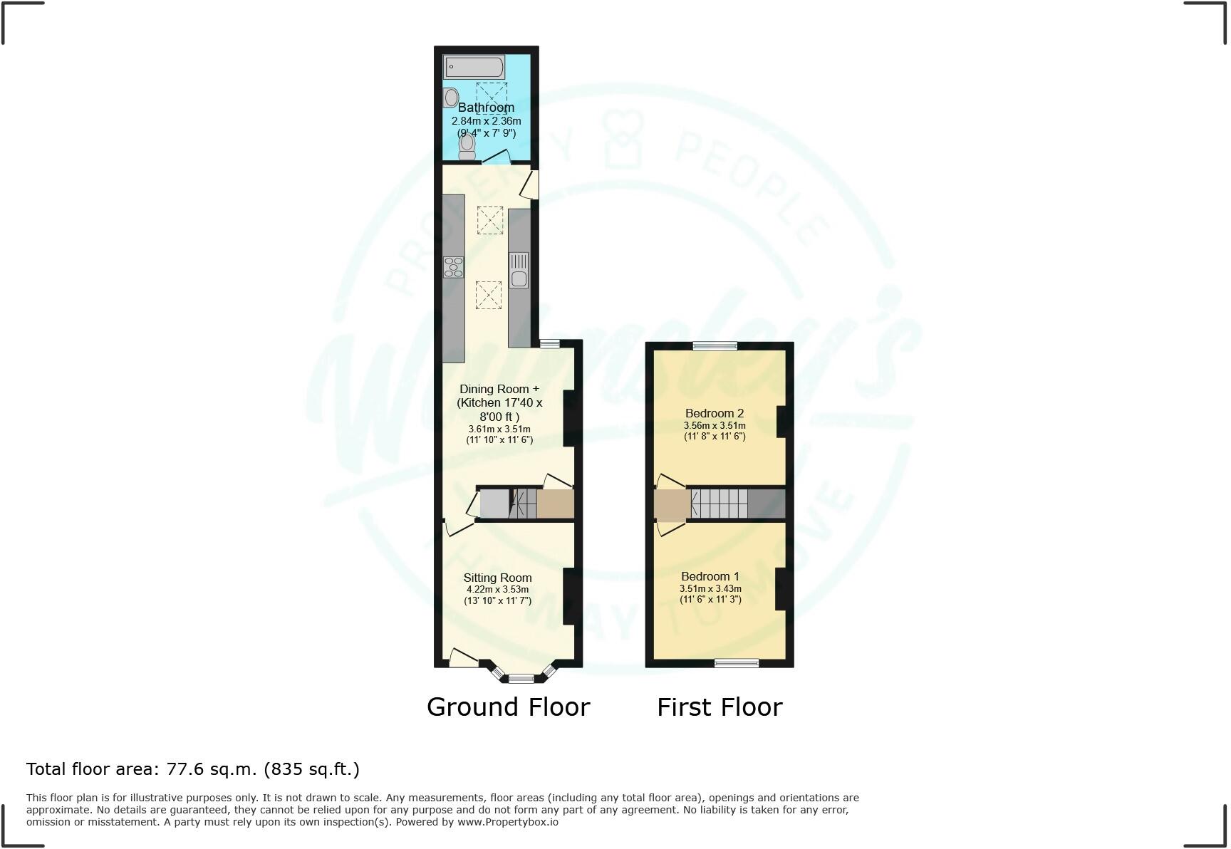 Huntingdon Road, Earlsdon, Coventry, CV5 floorplan