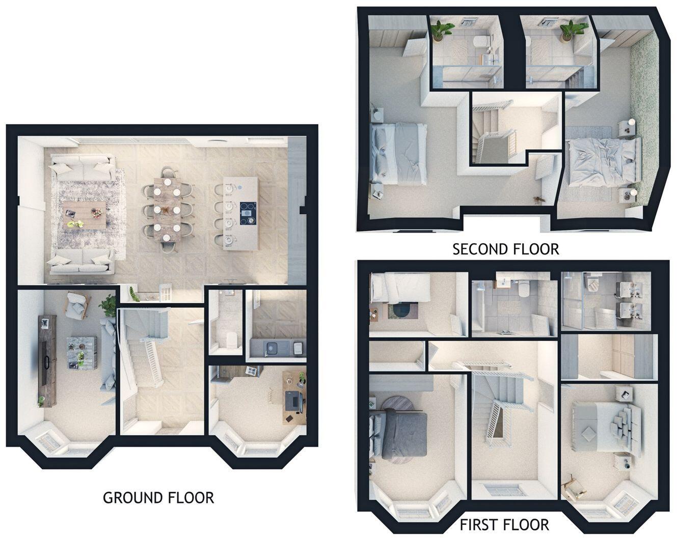 Beeston Park, Beeston floorplan
