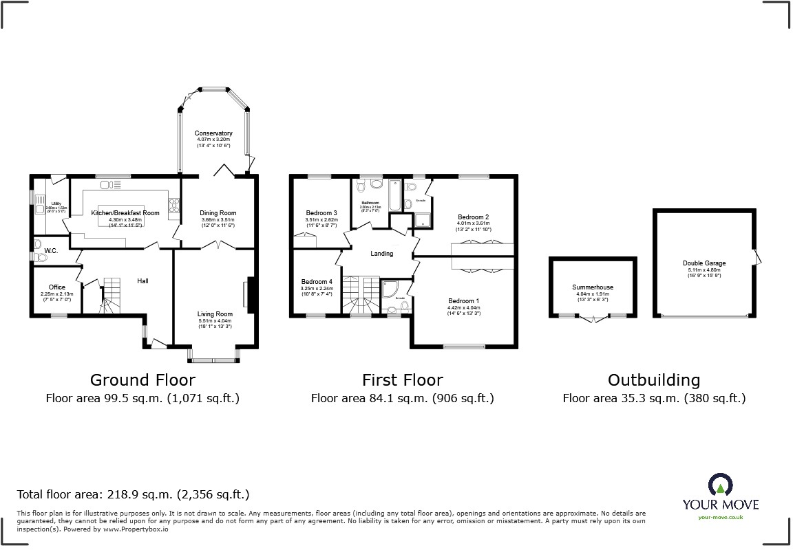 Easby Abbey, Bedford, Bedfordshire, MK41 floorplan