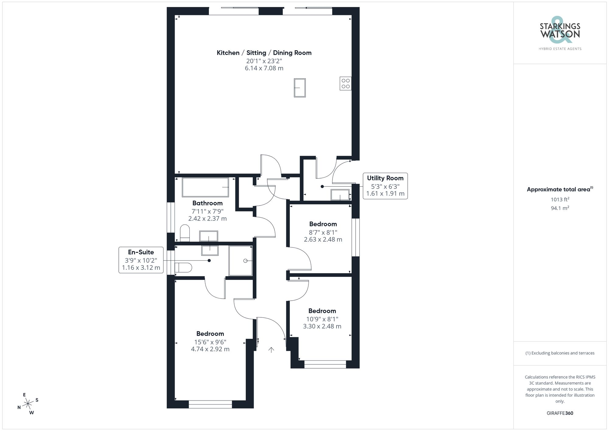 West Road, New Costessey, Norwich floorplan