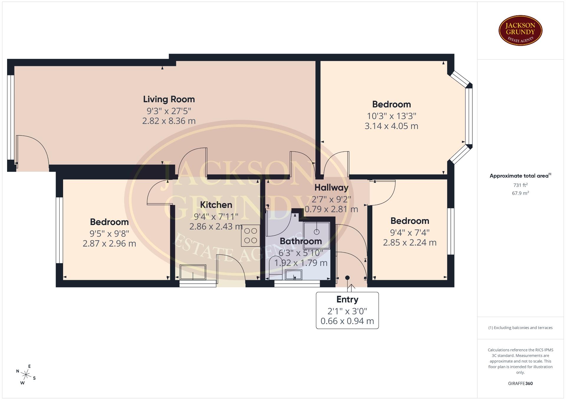 Landsdown Drive, Westone, NN3 3ED floorplan