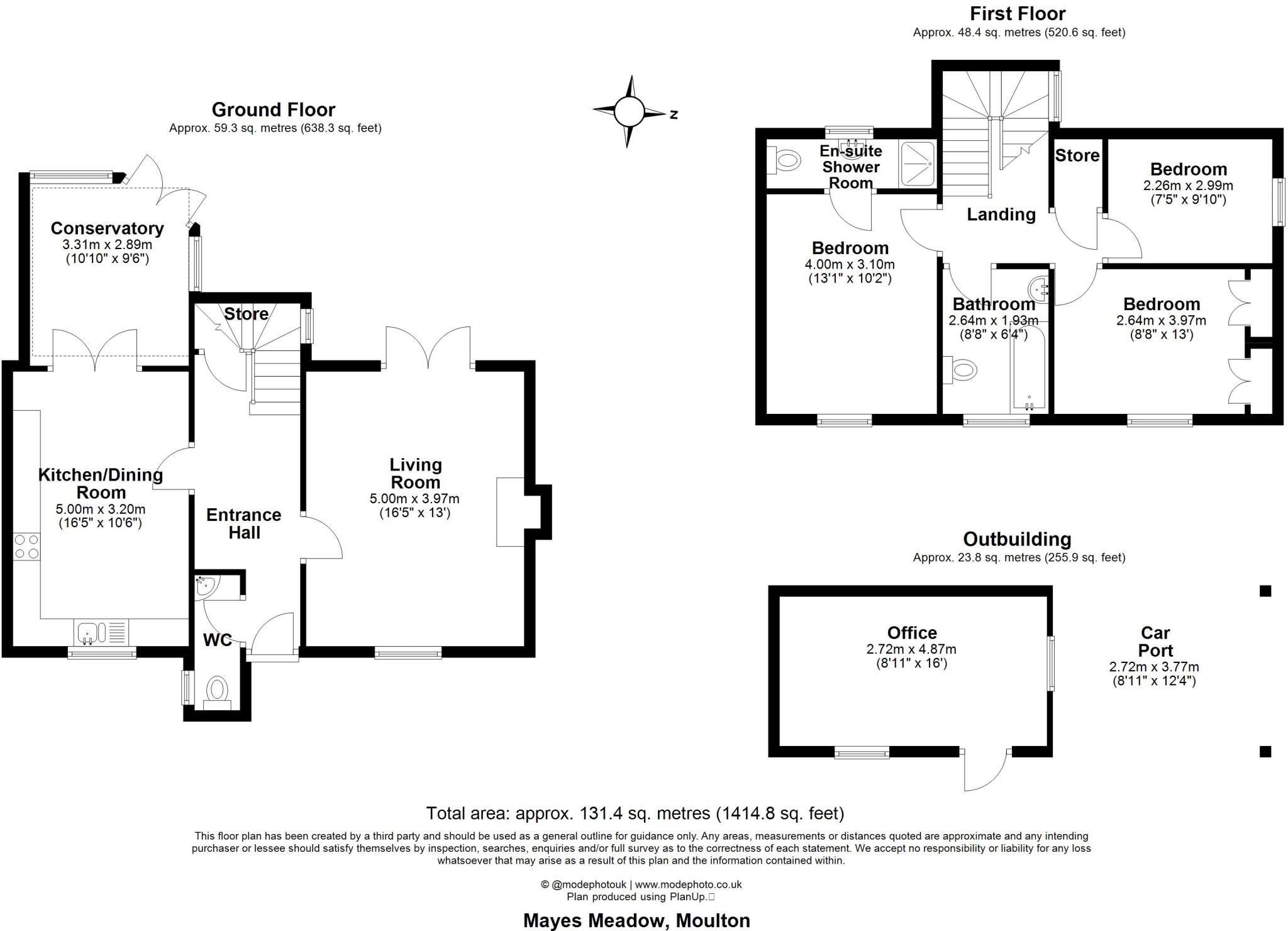 Moulton, Newmarket, Suffolk floorplan