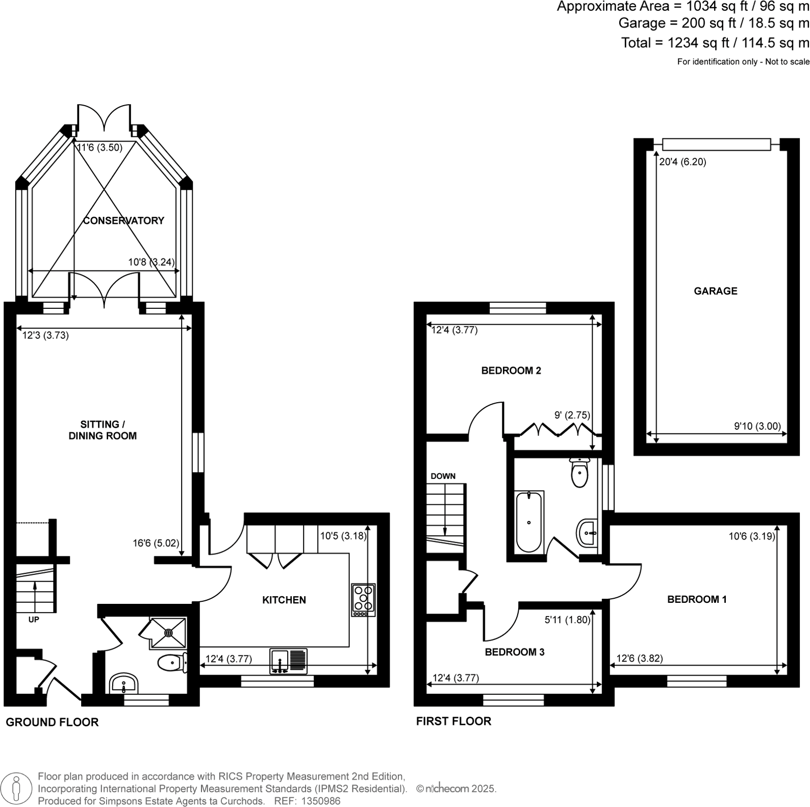 Dunfee Way, Byfleet, KT14 floorplan