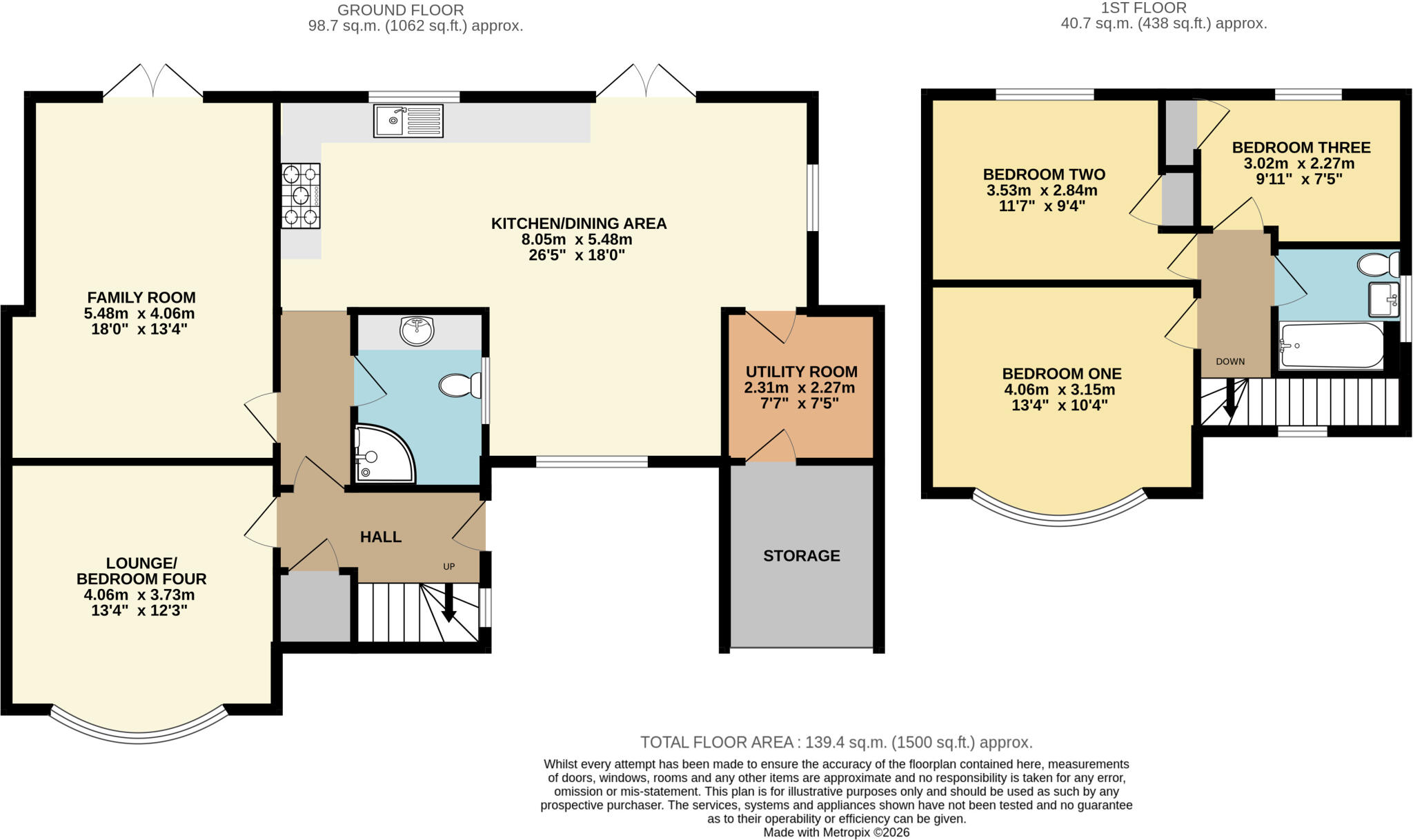 Beecroft Way, Dunstable, Beds, LU6 floorplan