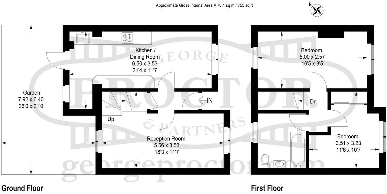 Gladwell Road, Bromley, BR1 floorplan
