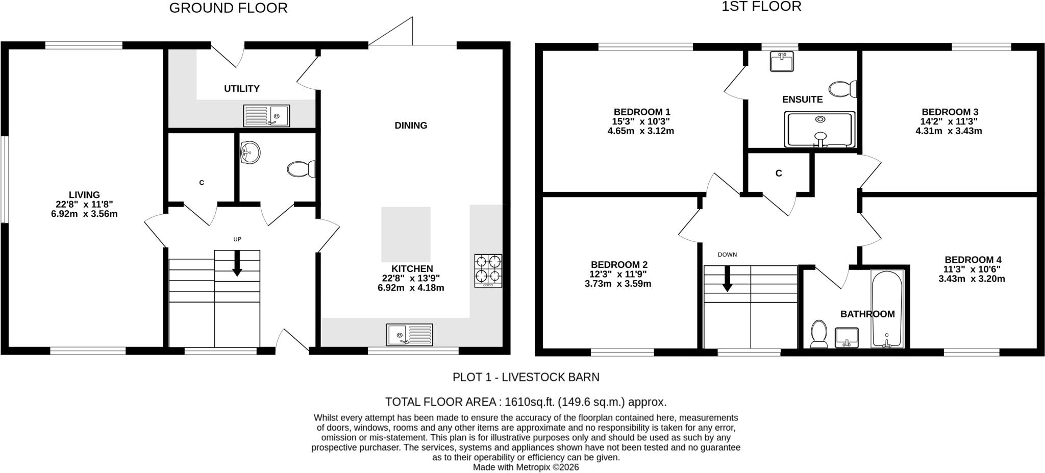 Sandy Road, Potton, SG19 floorplan