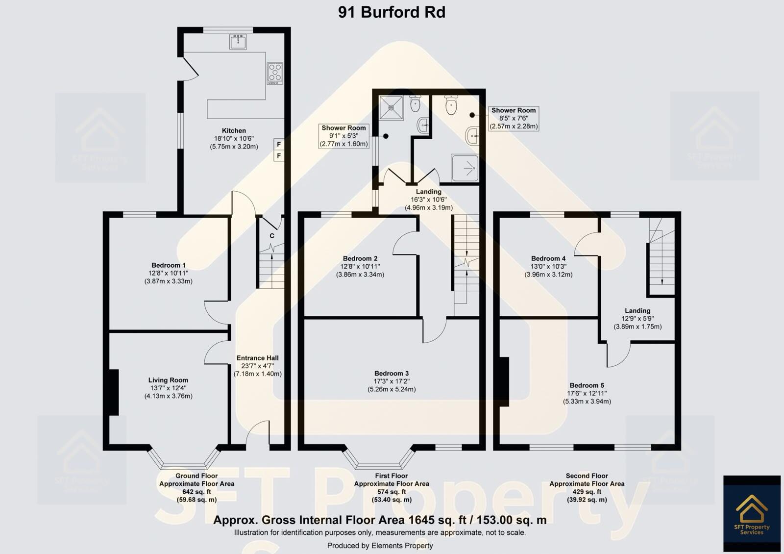 Burford Road, Nottingham, Nottinghamshire floorplan