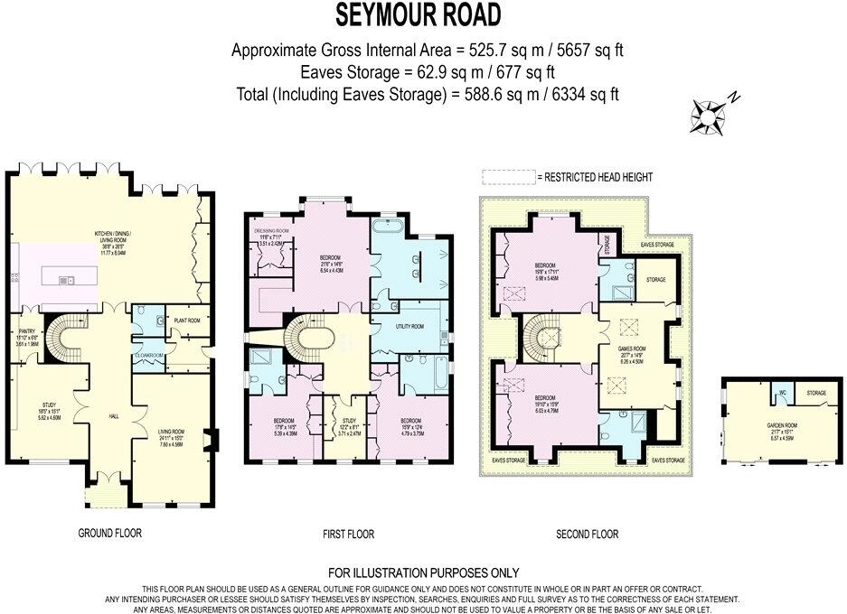 Seymour Road, Wimbledon, SW19 floorplan
