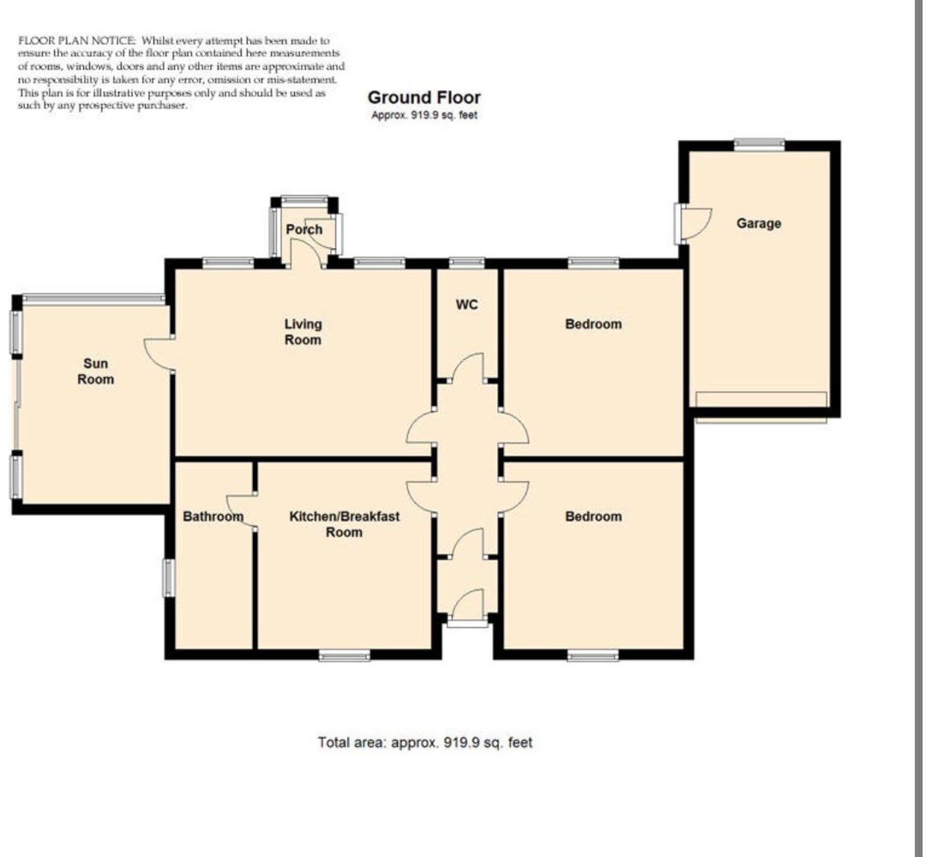 Sunny Corner Lane, Sennen, TR19 floorplan