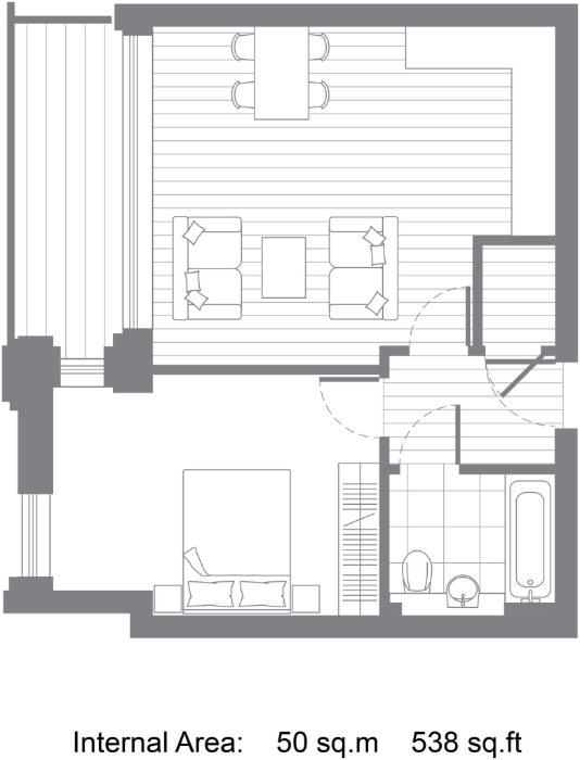 Sovereign Tower, Emily Street, Canning Town, Newham, London floorplan