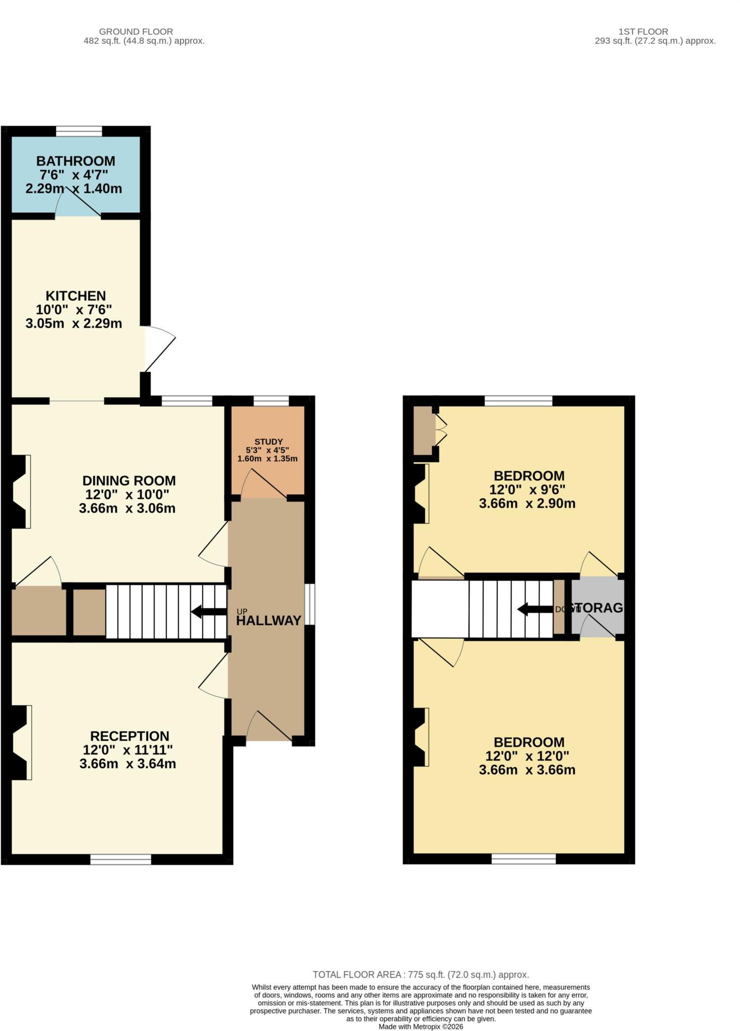 Chestnut Grove, New Malden floorplan