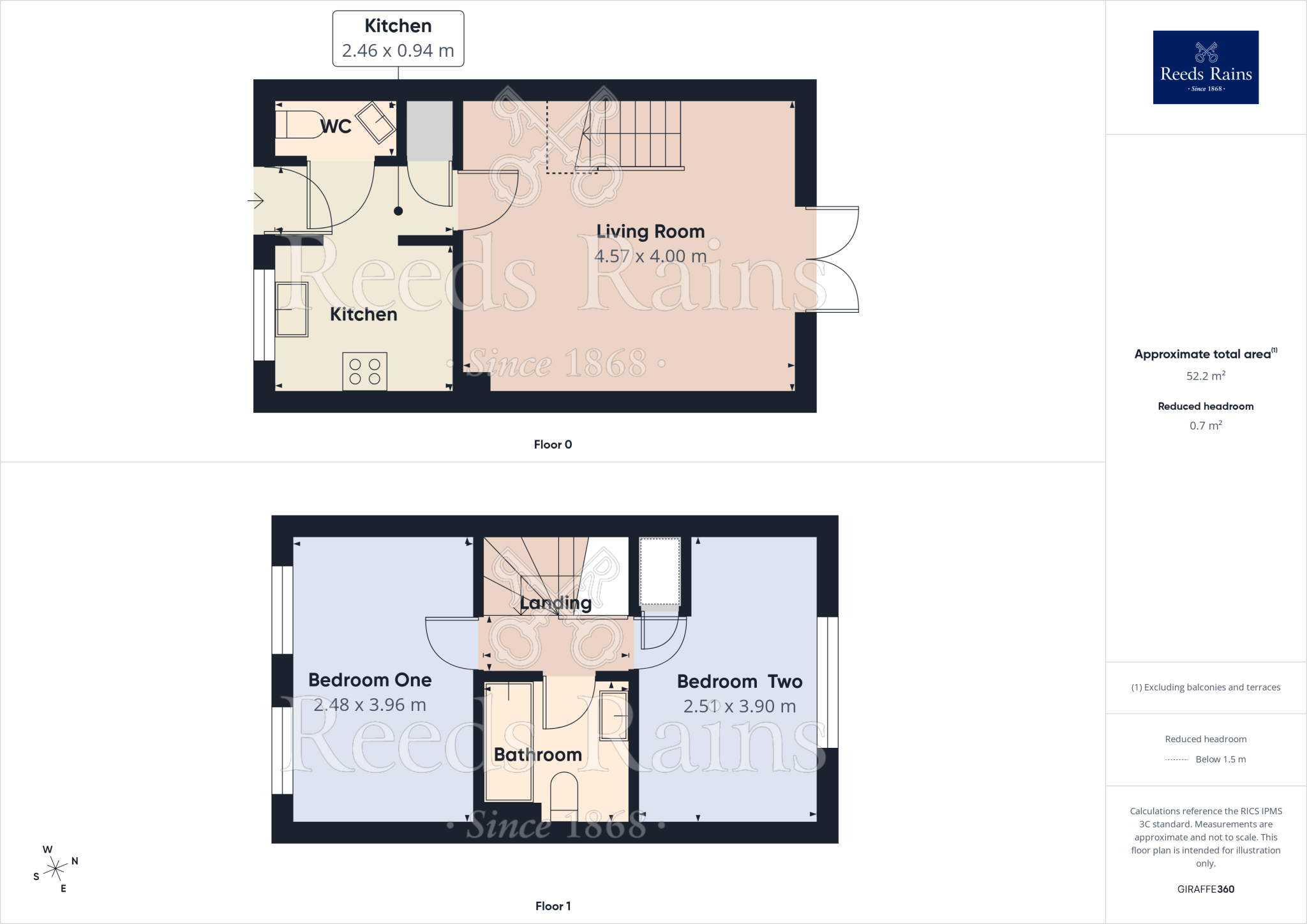 Rother Garth, South Elmsall, Pontefract, West Yorkshire, WF9 floorplan