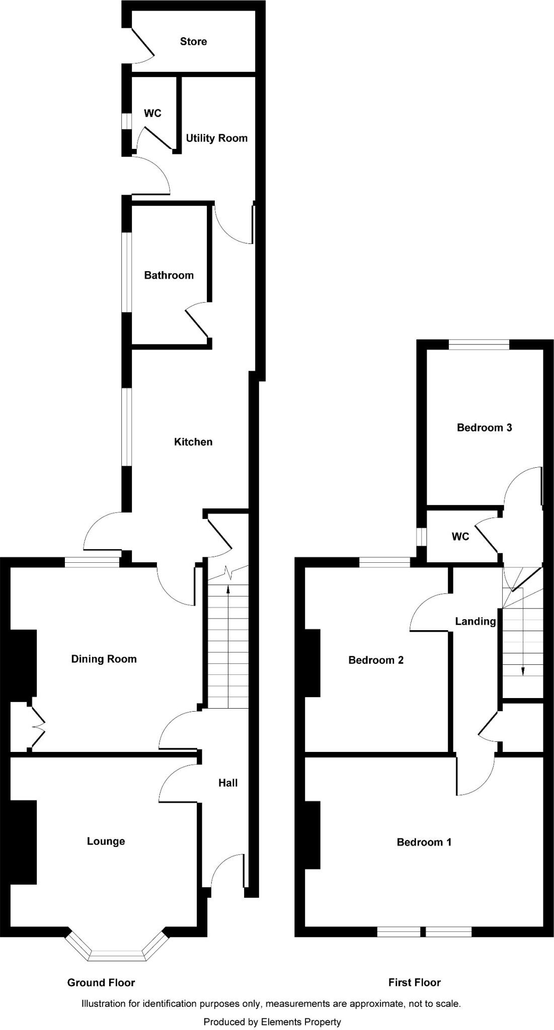 Montague Street, Rushden floorplan