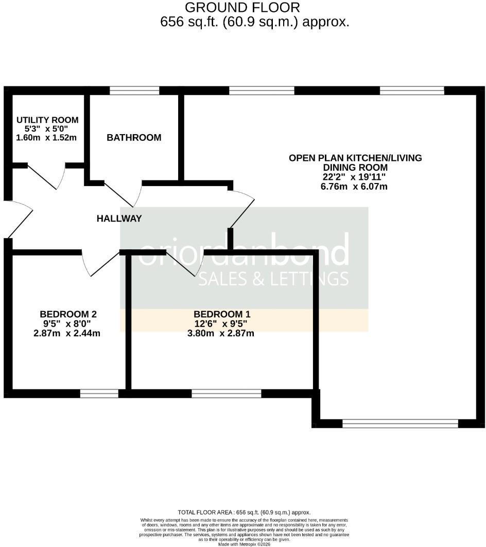 Pascal Close, Duston, Northampton NN5 floorplan