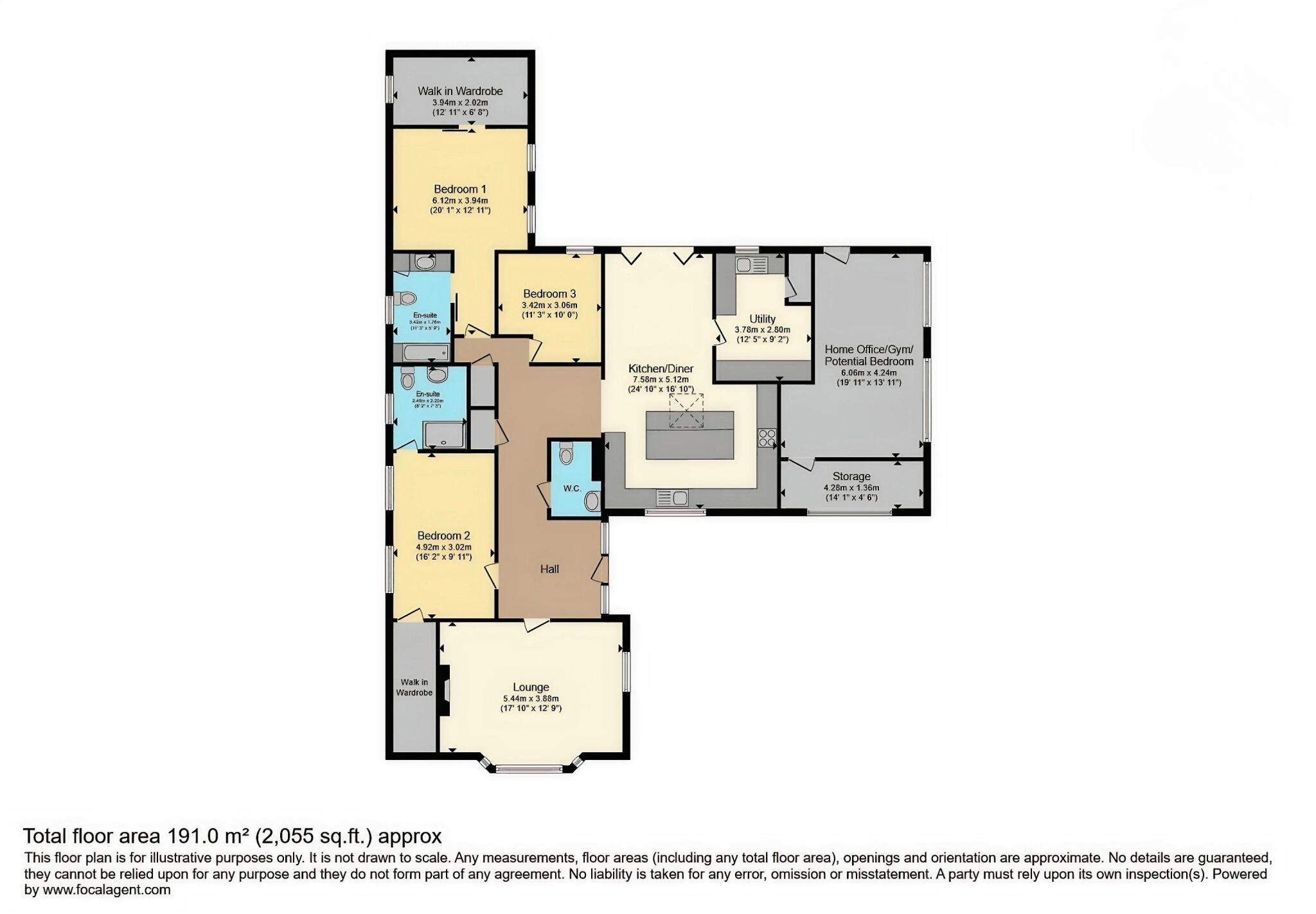 Church Lane, Eagle, LN6 floorplan
