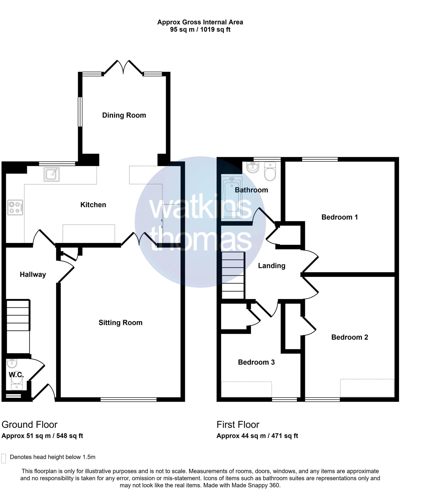 Gurney Avenue, Hereford, HR1 floorplan