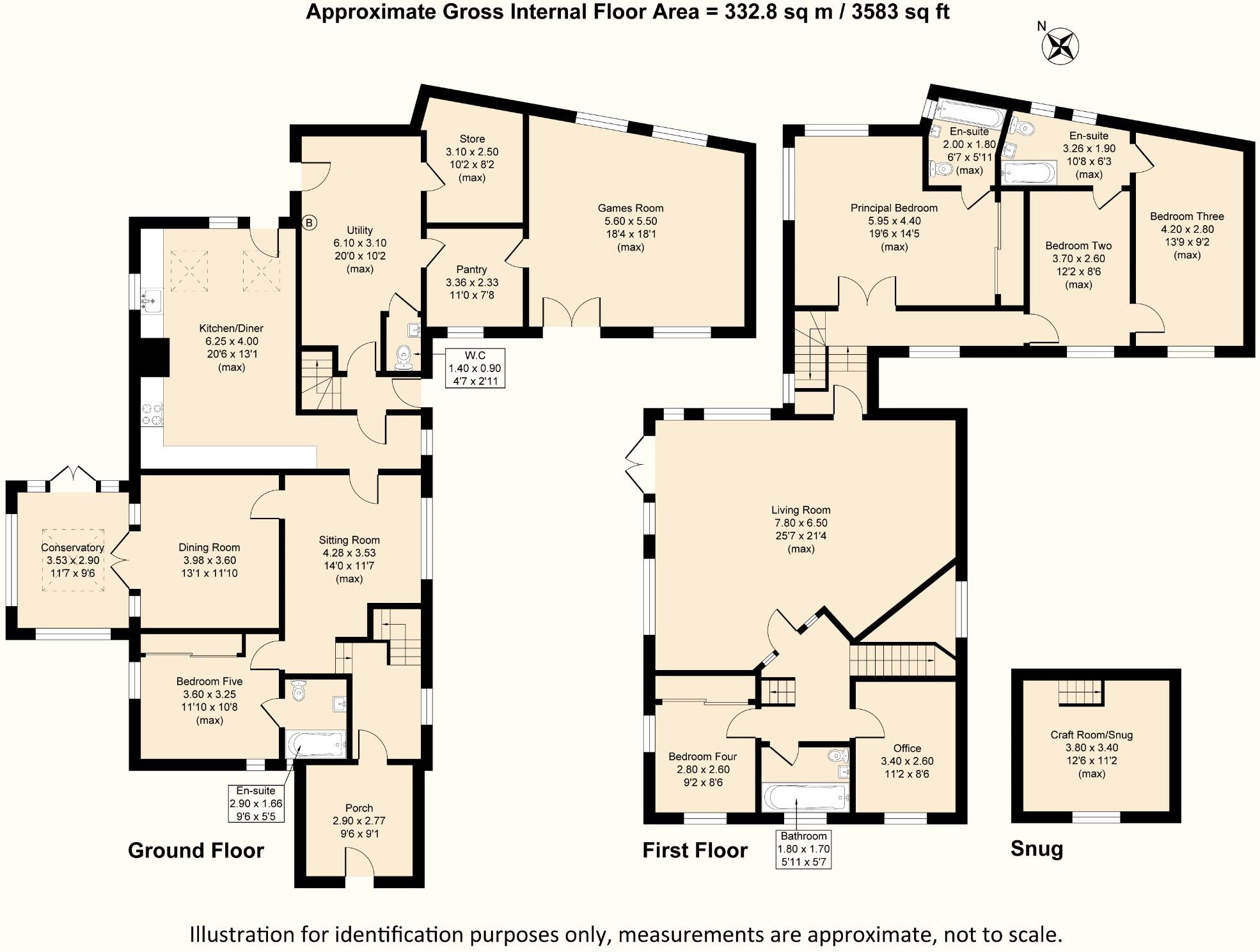 High Green Barn, Bull Lane, Hetton, Skipton floorplan