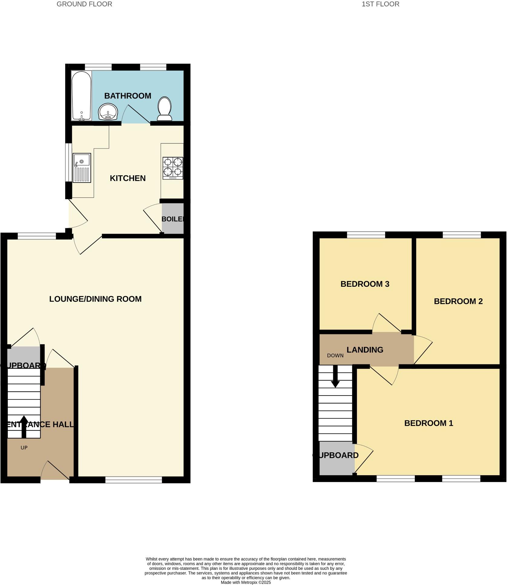Harrison Street, Penydarren, Merthyr Tydfil, CF47 9SJ floorplan