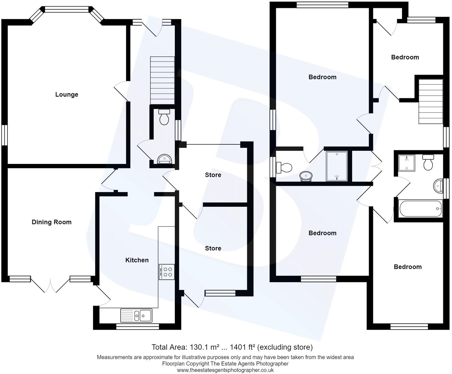 King Edwards Road, South Woodham Ferrers, Chelmsford, Essex, CM3 floorplan