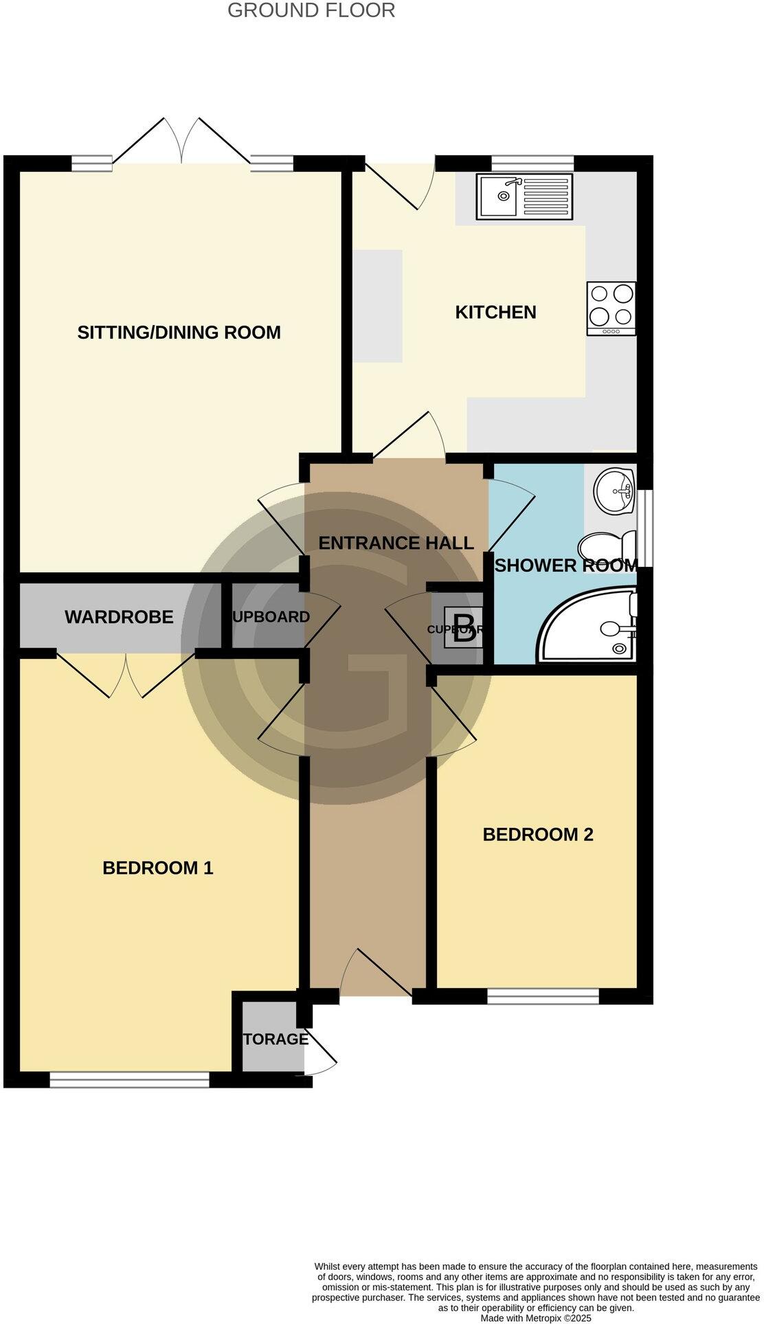 The Briary, Bexhill on Sea, TN40 floorplan