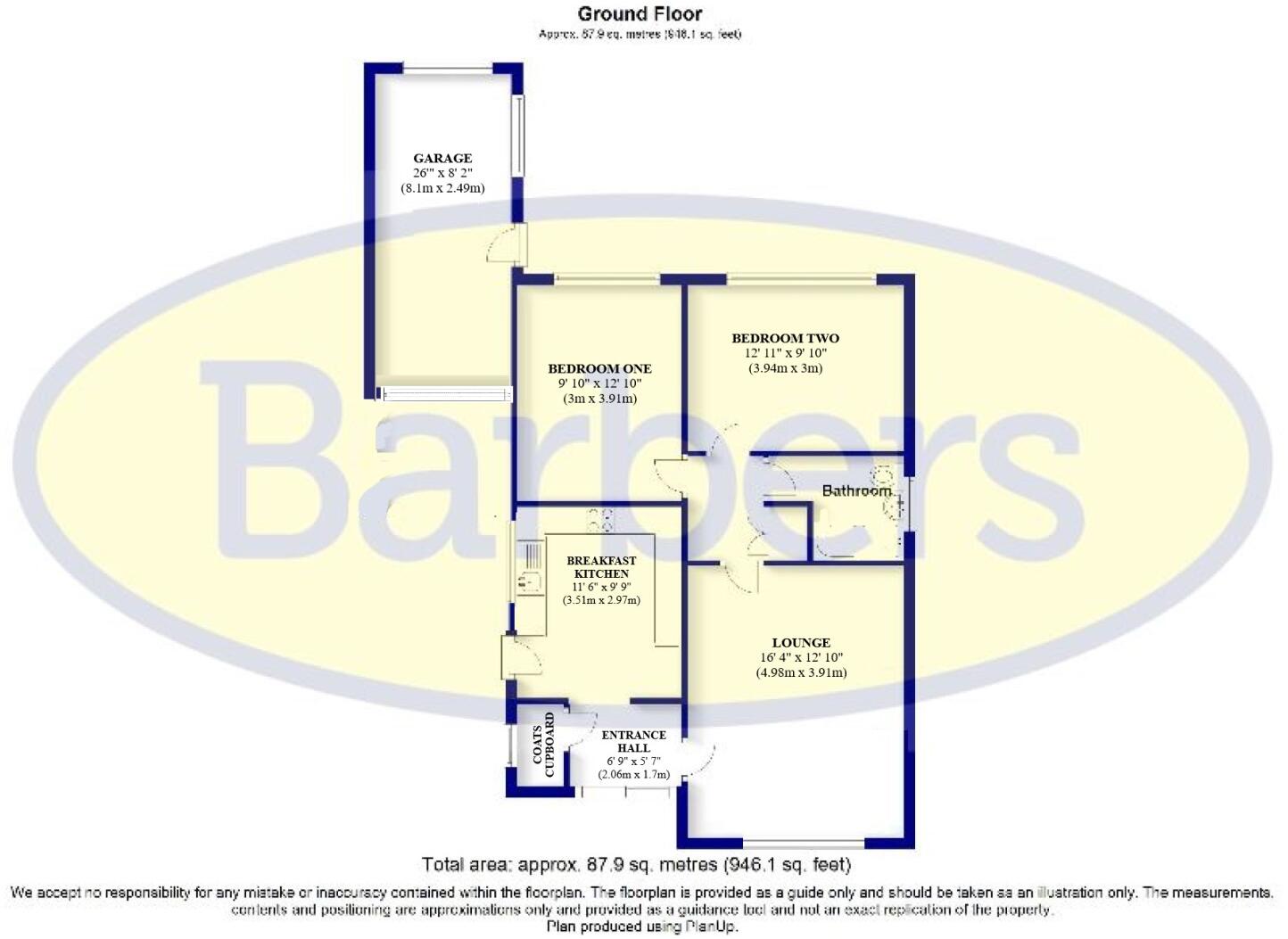 Campbell Road, Market Drayton floorplan