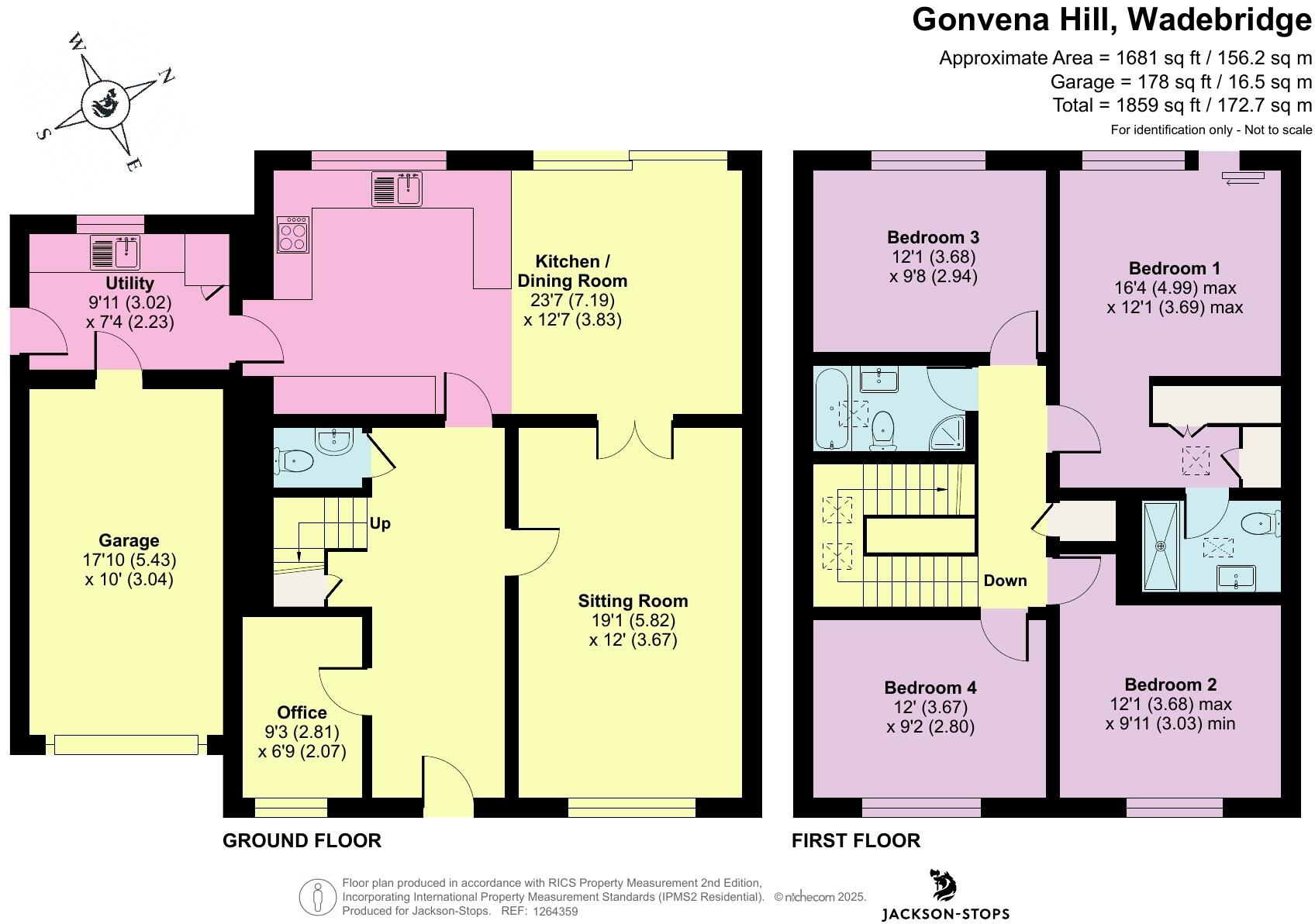 Tors View, Wadebridge, PL27 floorplan