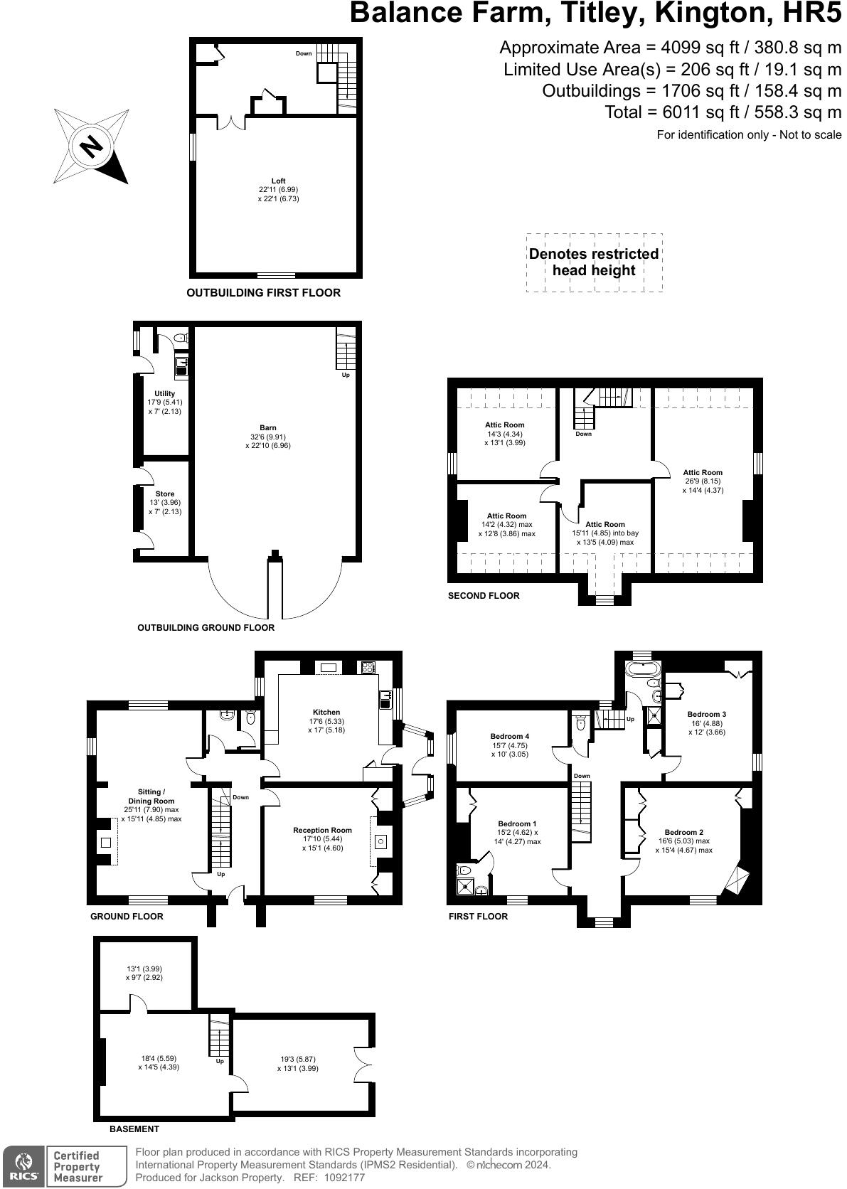 The Balance Farm, Titley, Herefordshire floorplan