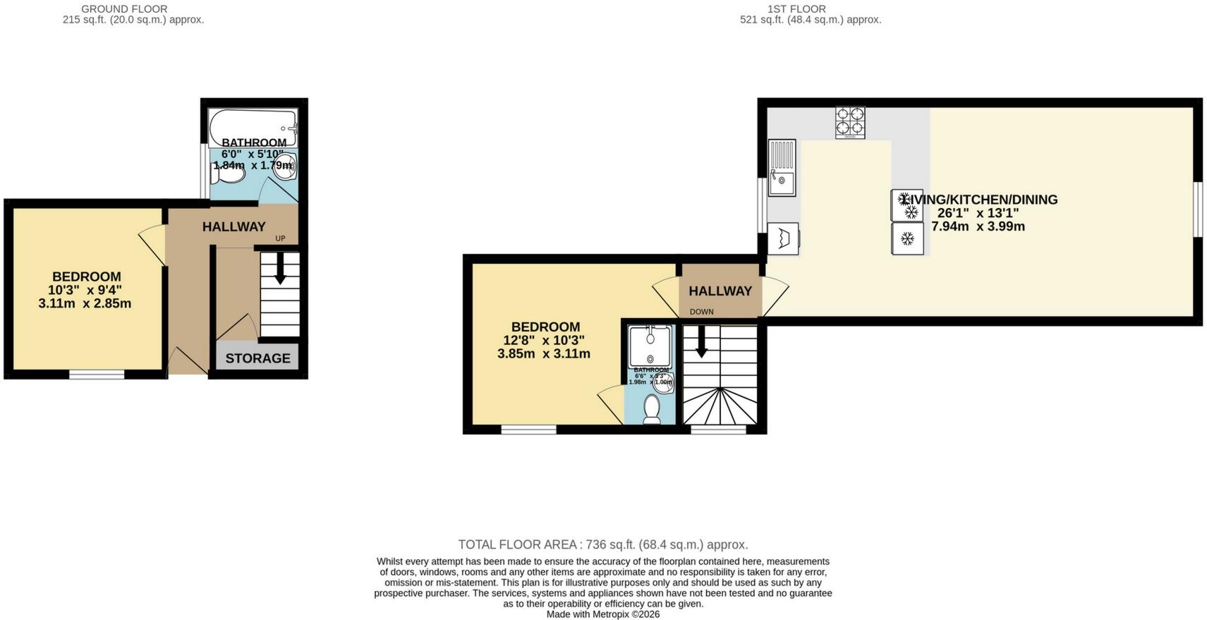 The Vale, Broadstairs, CT10 floorplan