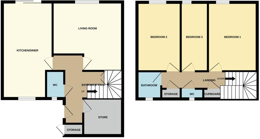 Chadburn, Paston, Peterborough, PE4 floorplan