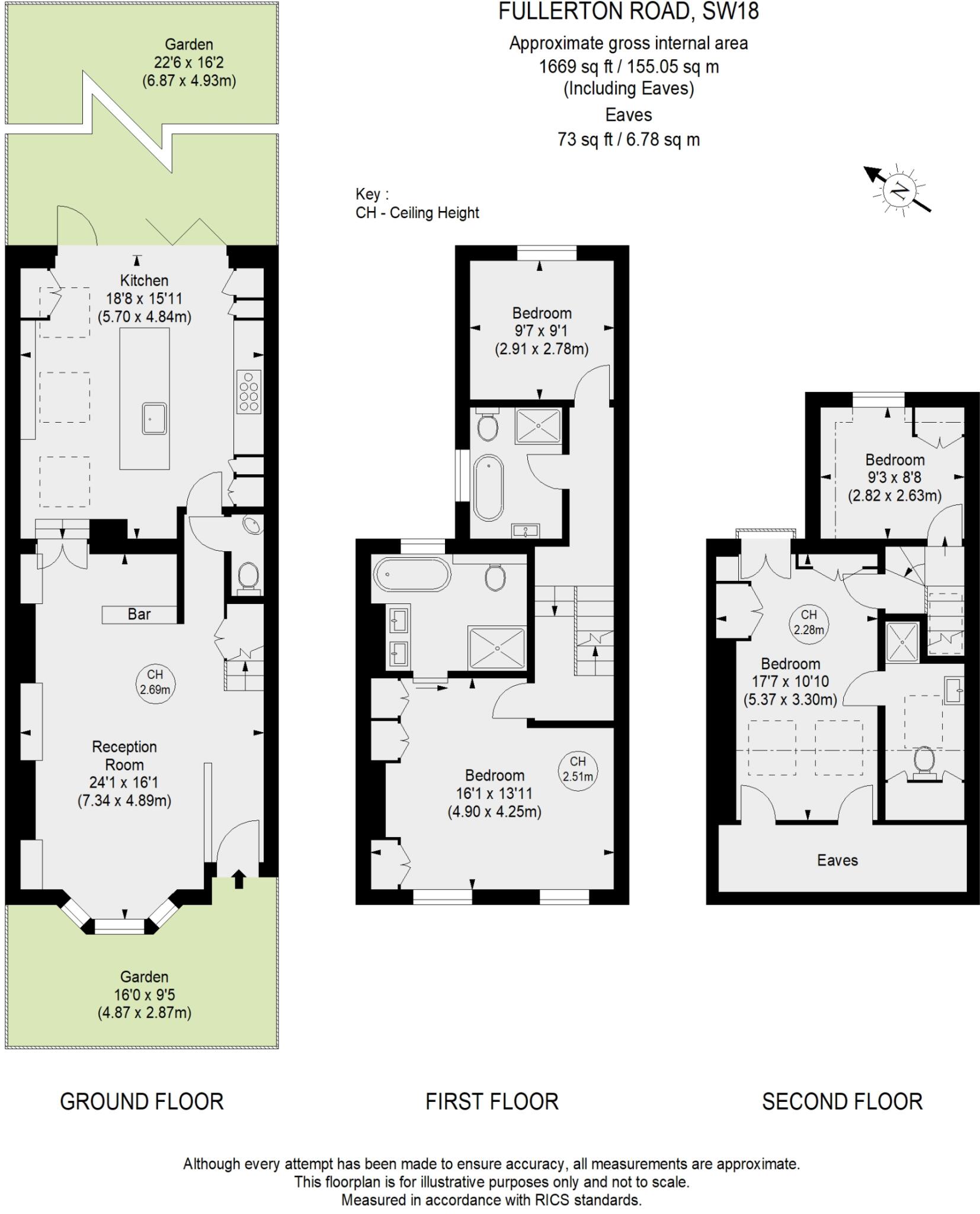 Fullerton Road, Wandsworth, SW18 floorplan