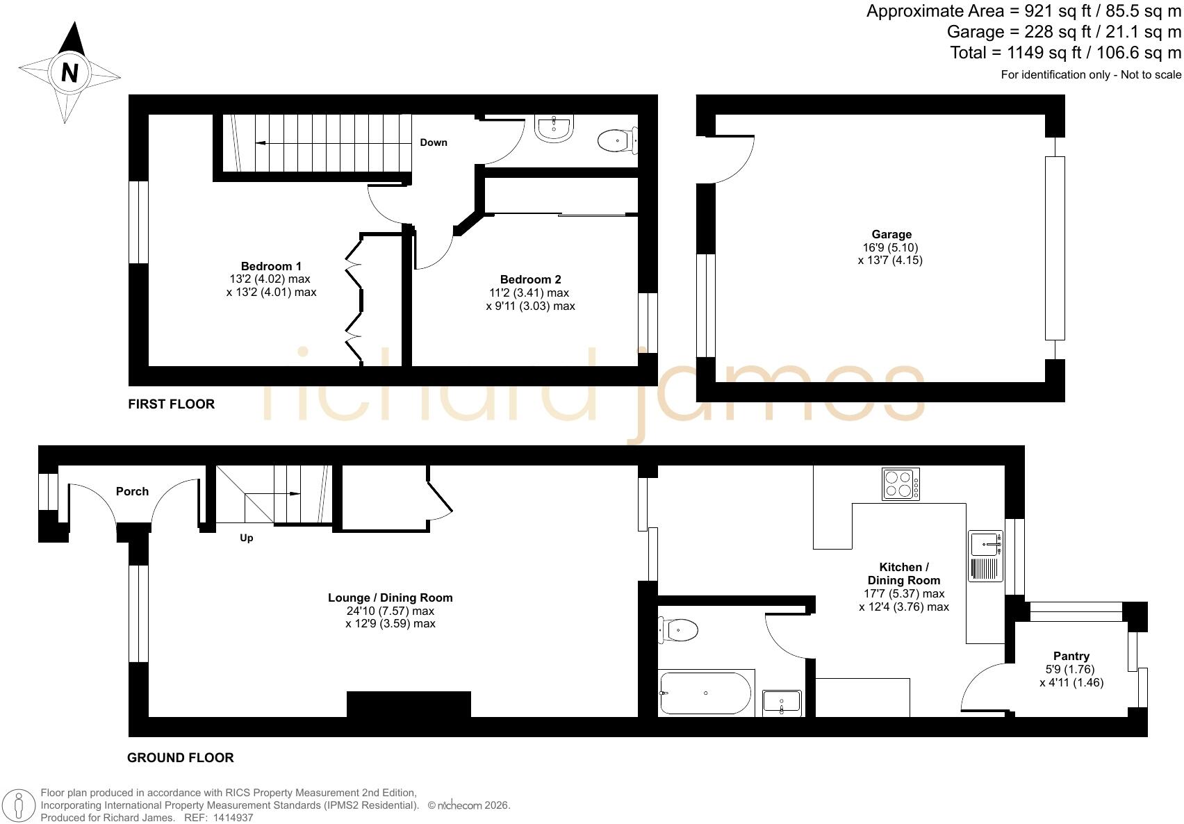 Buller Street, Gorse Hill, Swindon, SN2 floorplan