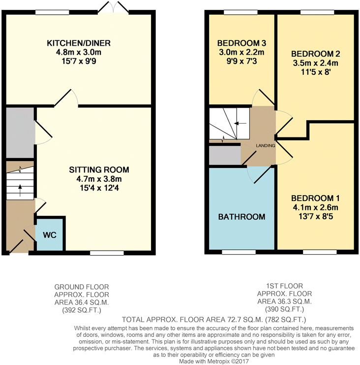 Cobham Close, Glenholt floorplan