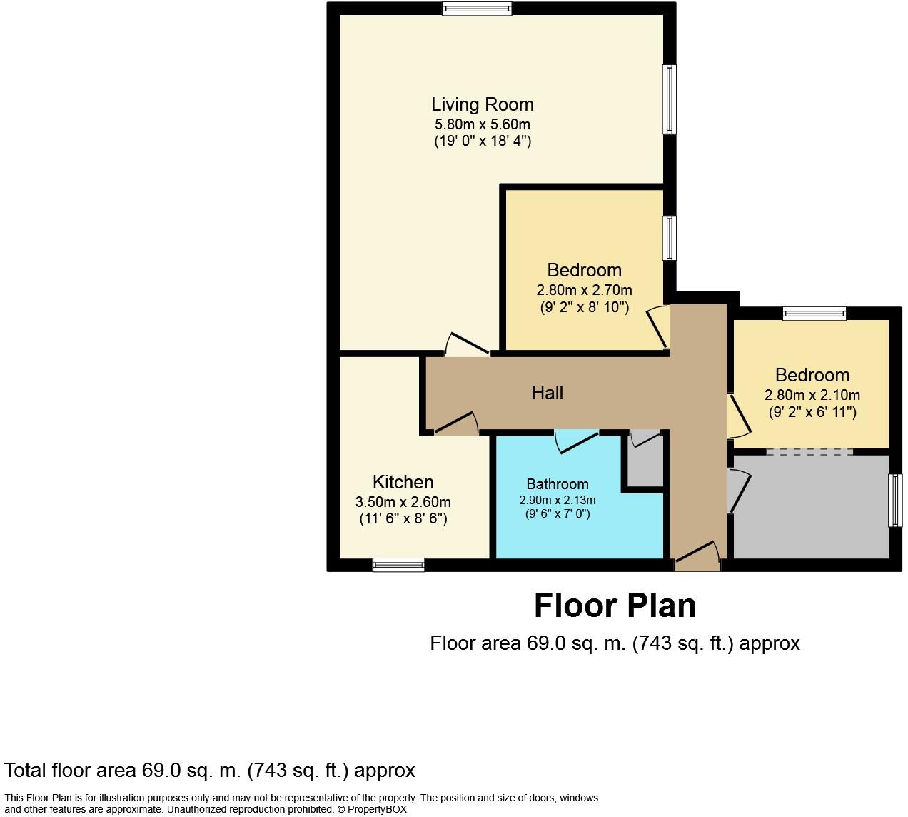 The Fairway, Banbury, Oxfordshire floorplan