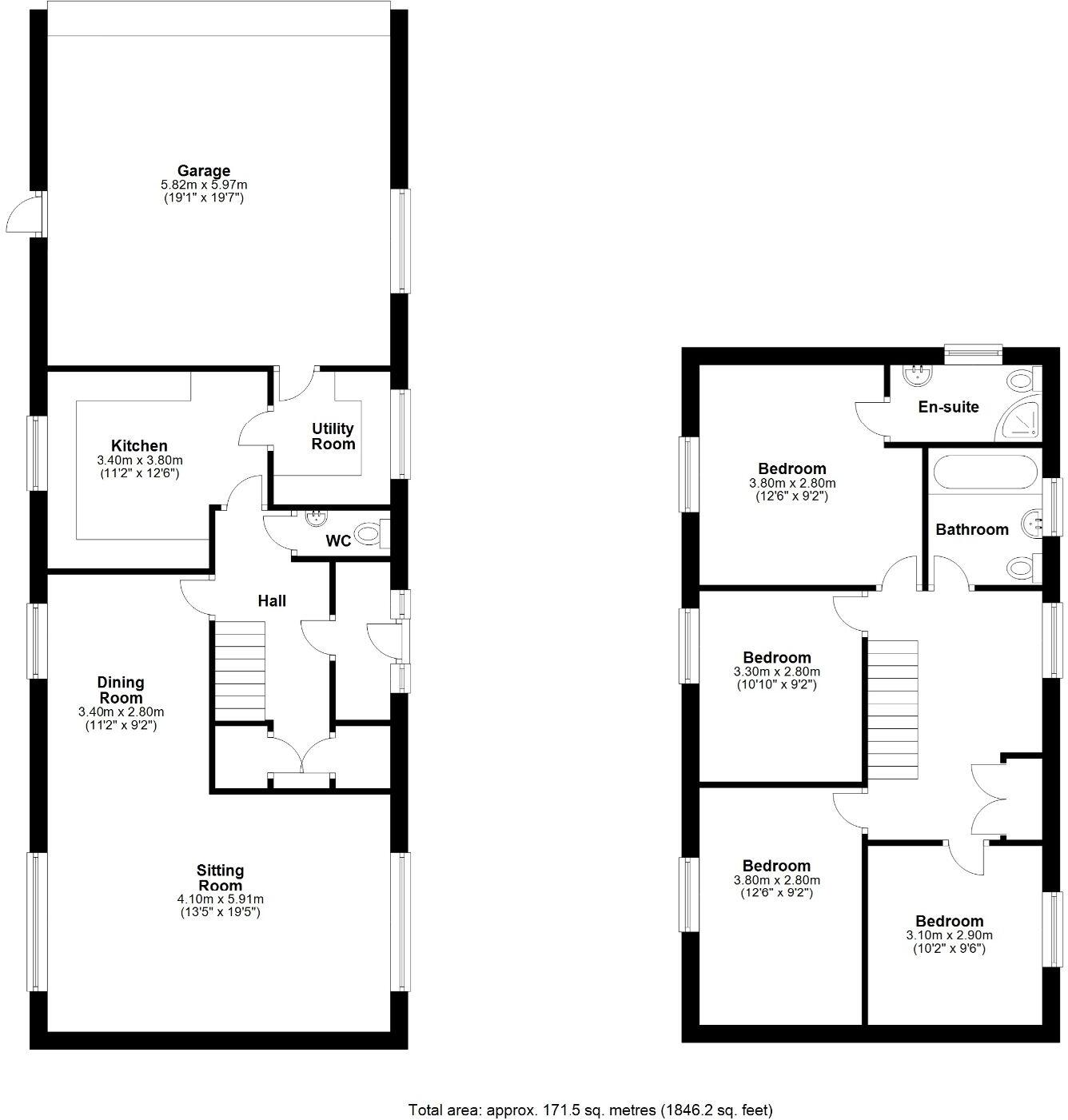 Mabons Place, Chirnside, Duns floorplan
