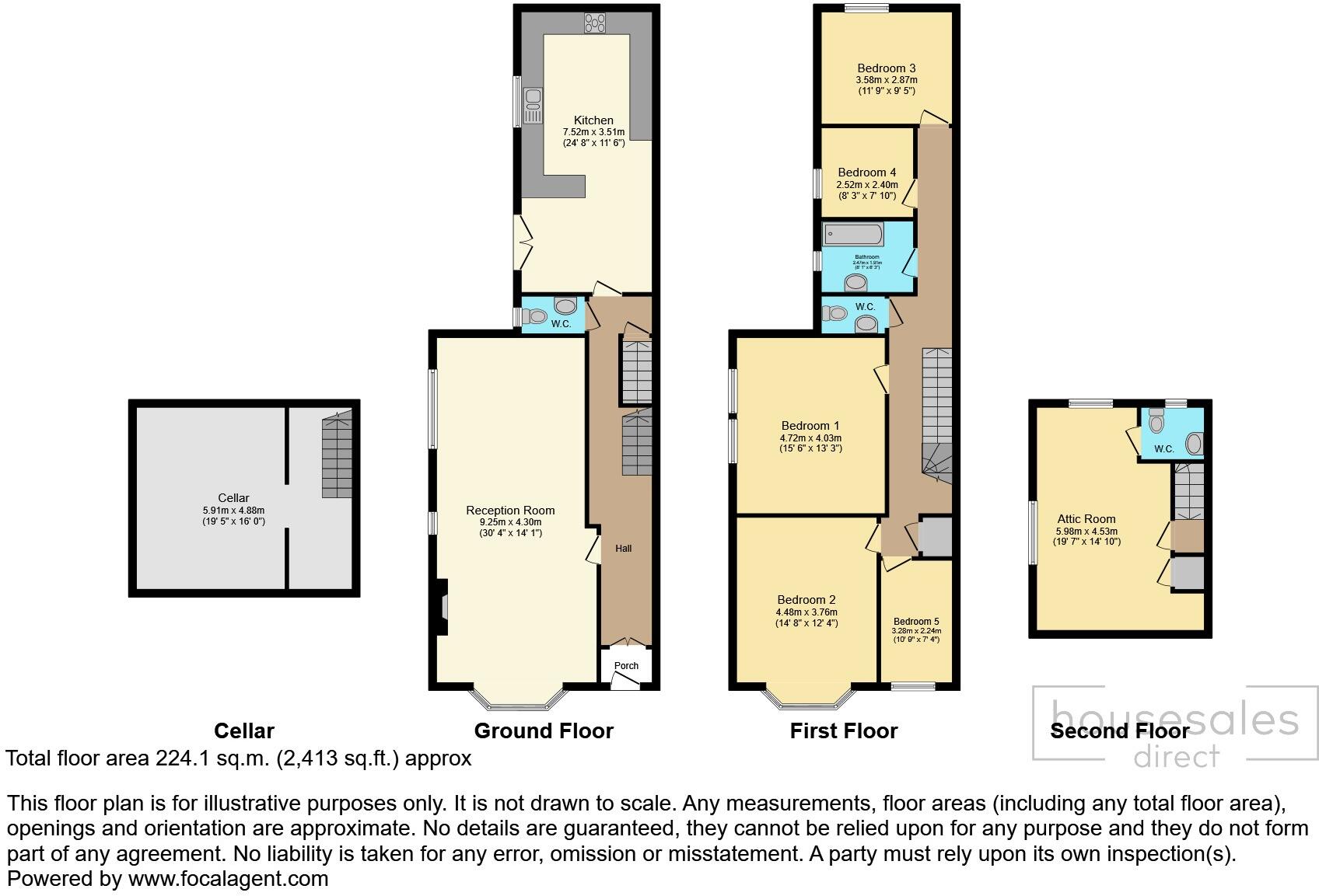 Hartburn Lane, Stockton-on-Tees, TS18 floorplan