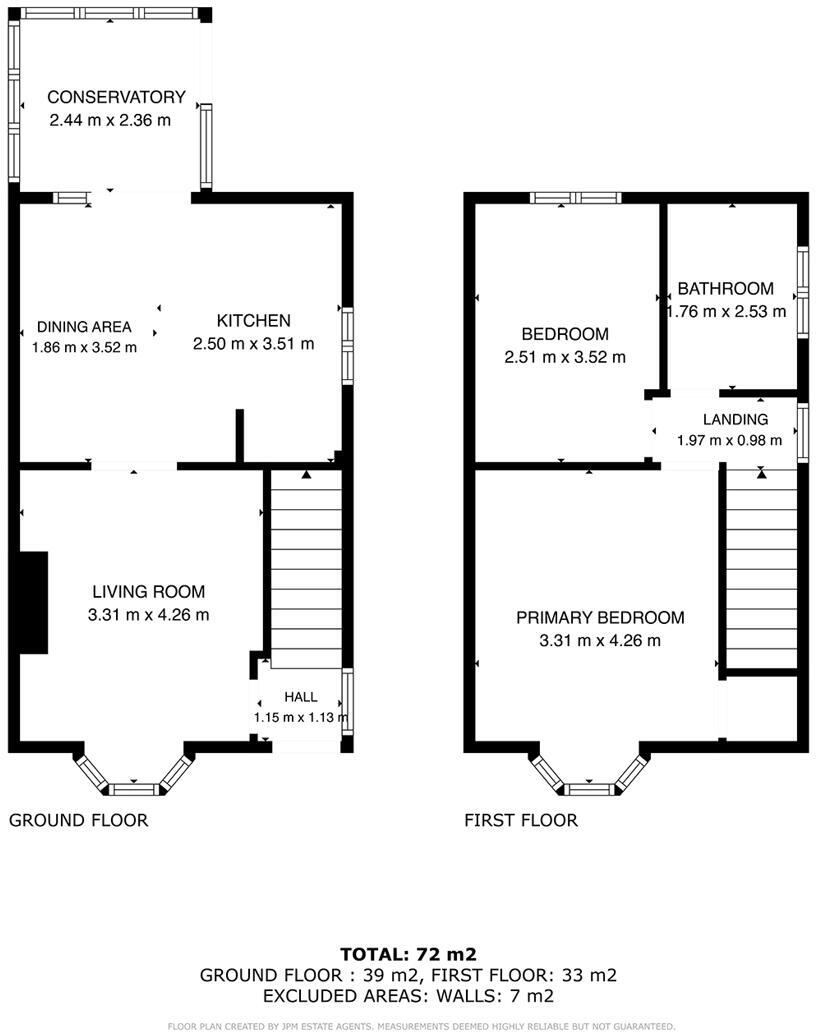 Beacon Close, Wincobank, Sheffield floorplan