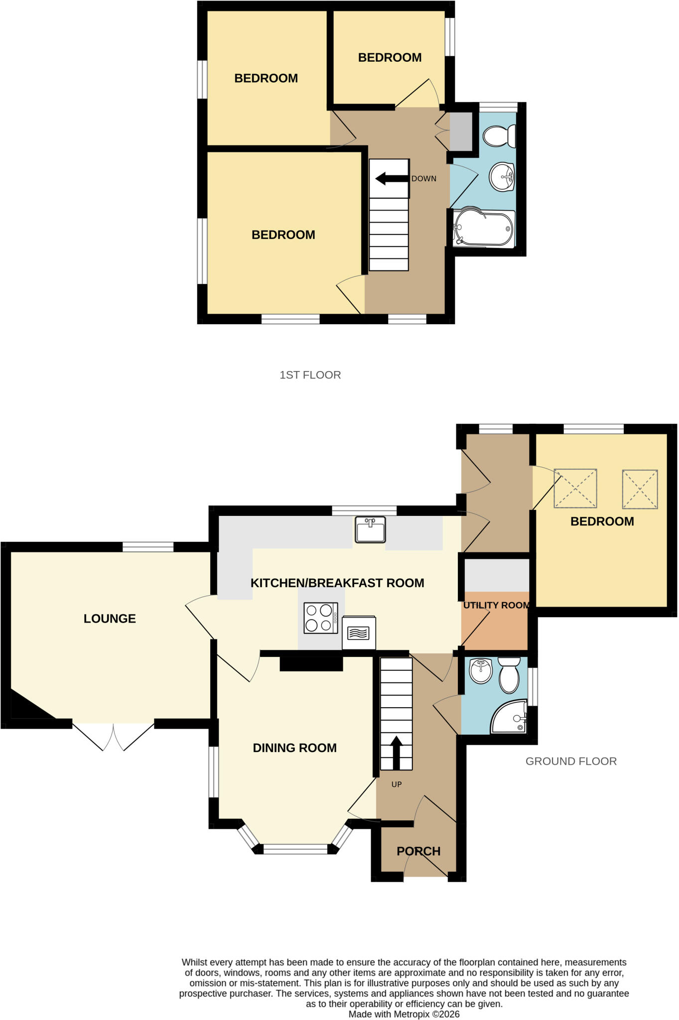 Arnold Road, Binstead, Isle Of Wight floorplan