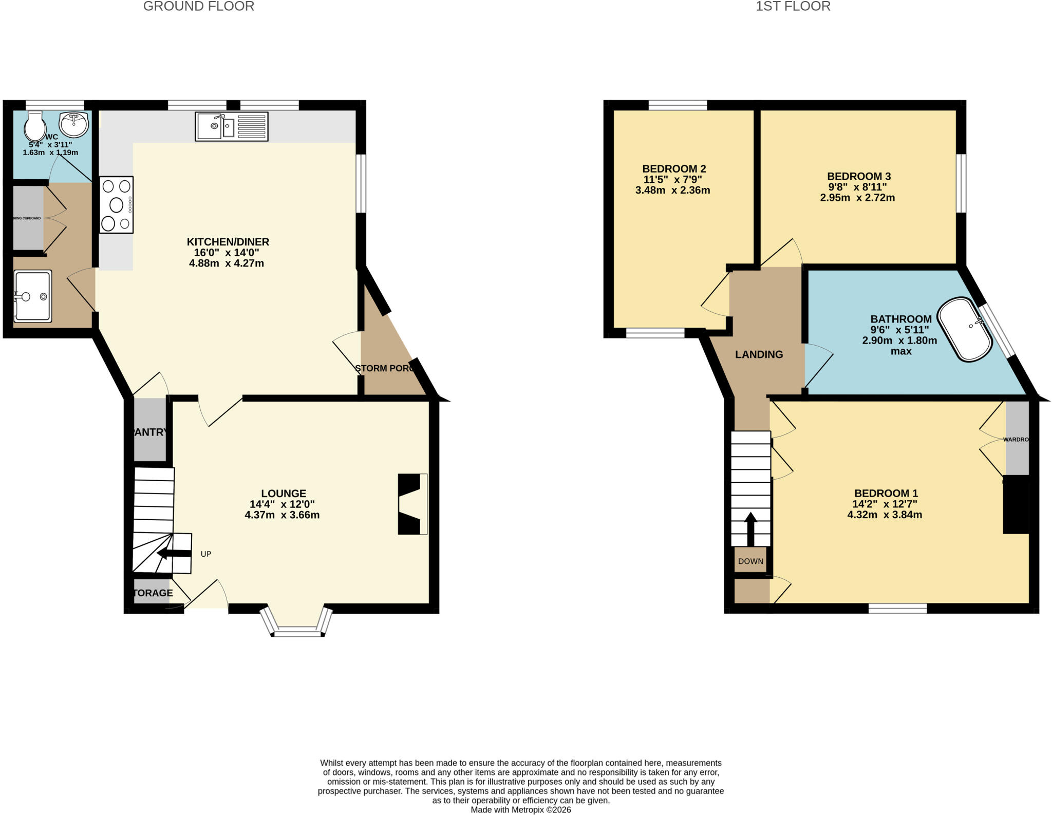 Dereham Road, Hingham, Norwich, Norfolk, NR9 floorplan