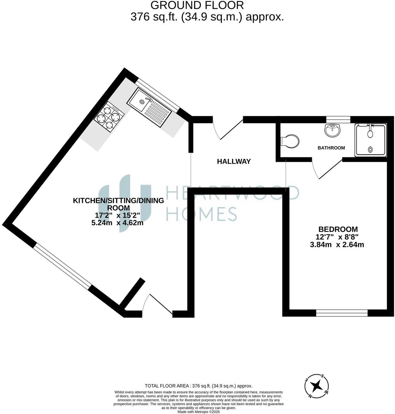 Peregrine Way , St. Albans, AL4 0BB floorplan