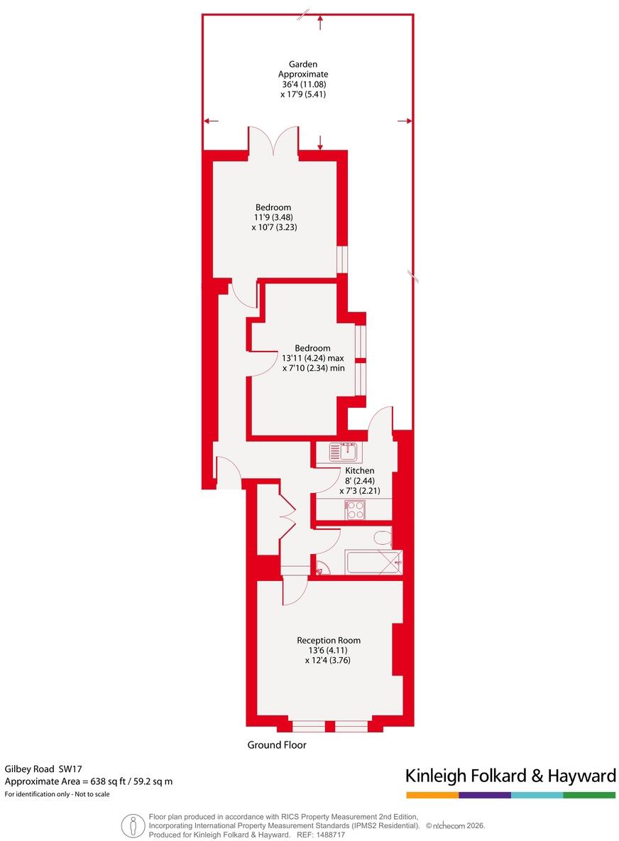Gilbey Road, Tooting, London, SW17 floorplan