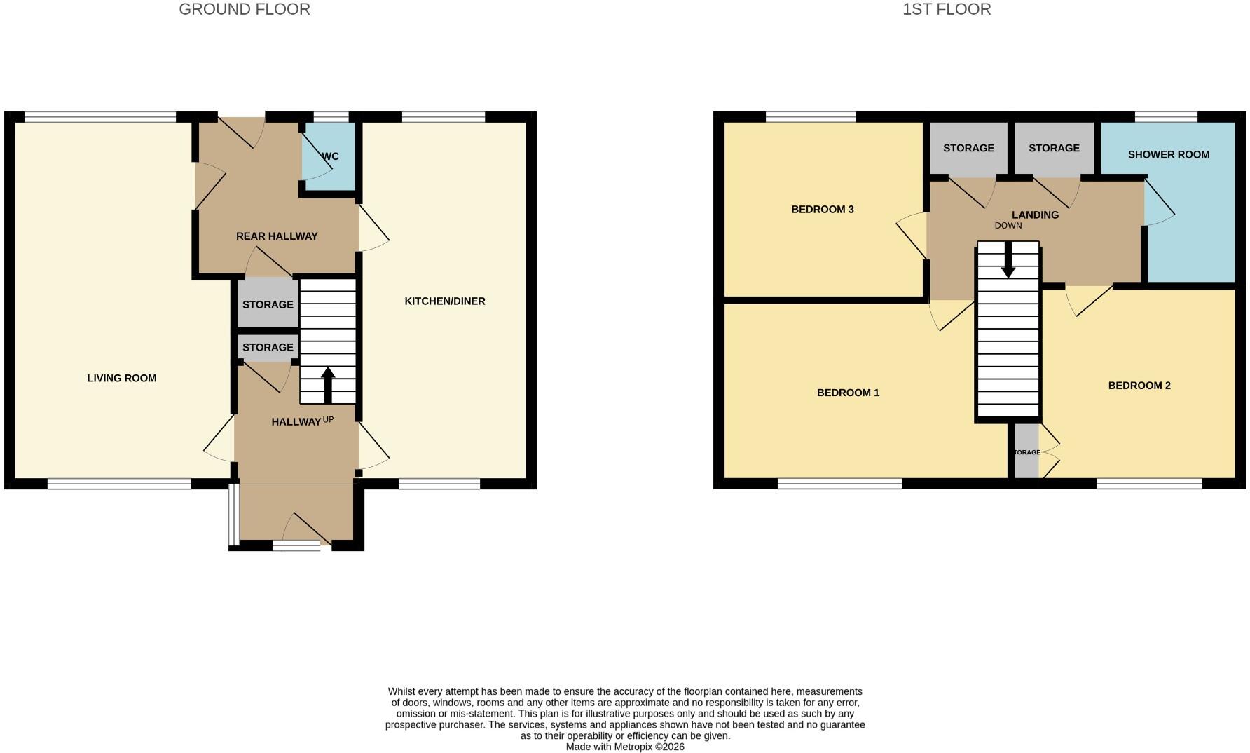 38 Lomond Place, Irvine, KA12 9PG floorplan