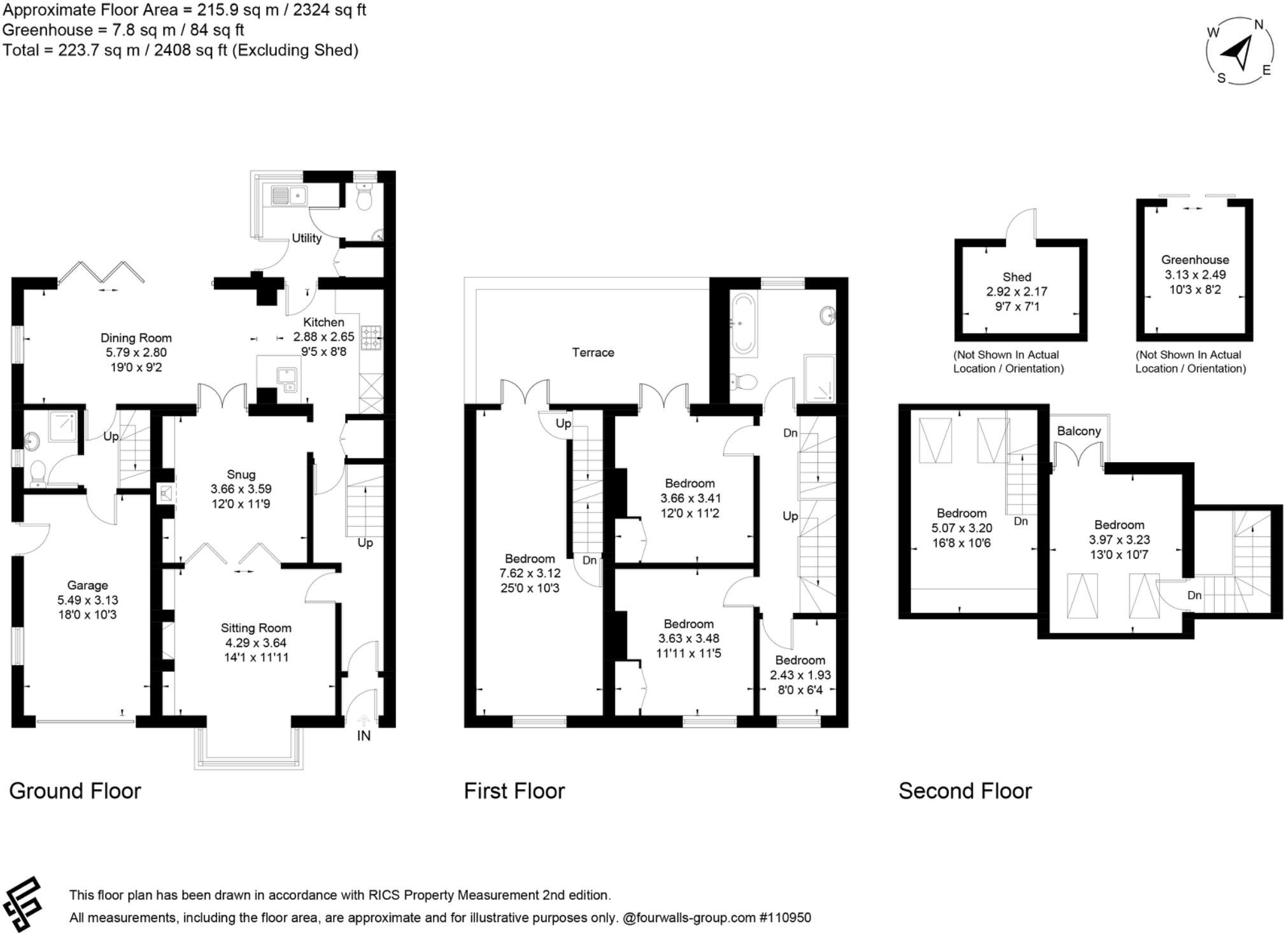 Higher Brooks, Street floorplan