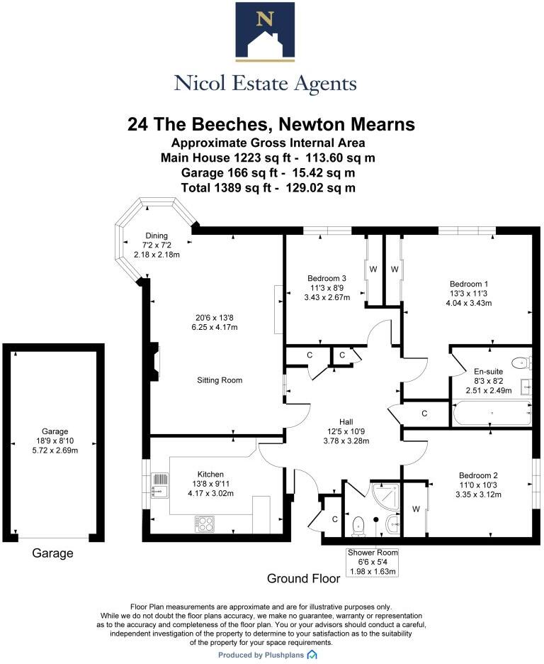 The Beeches,  Ayr Road, Newton Mearns floorplan